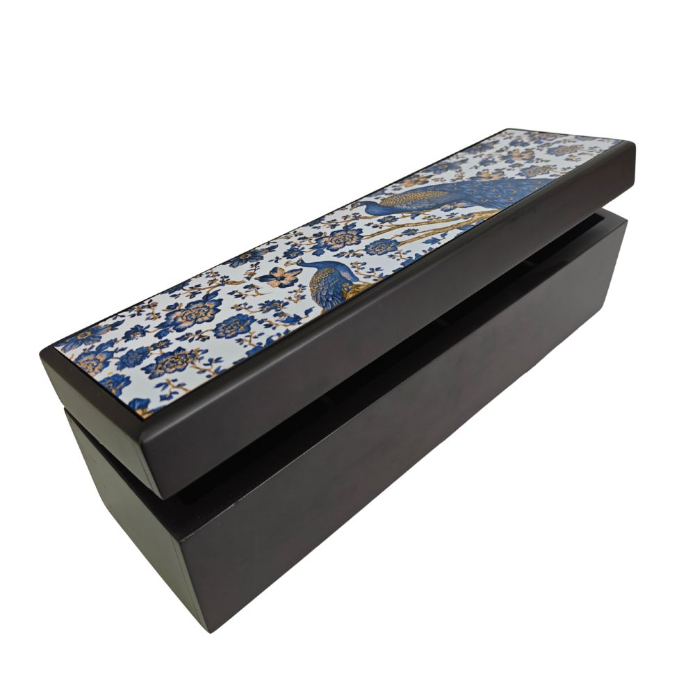 Long Tea Chest - Royal Plumage Paradise