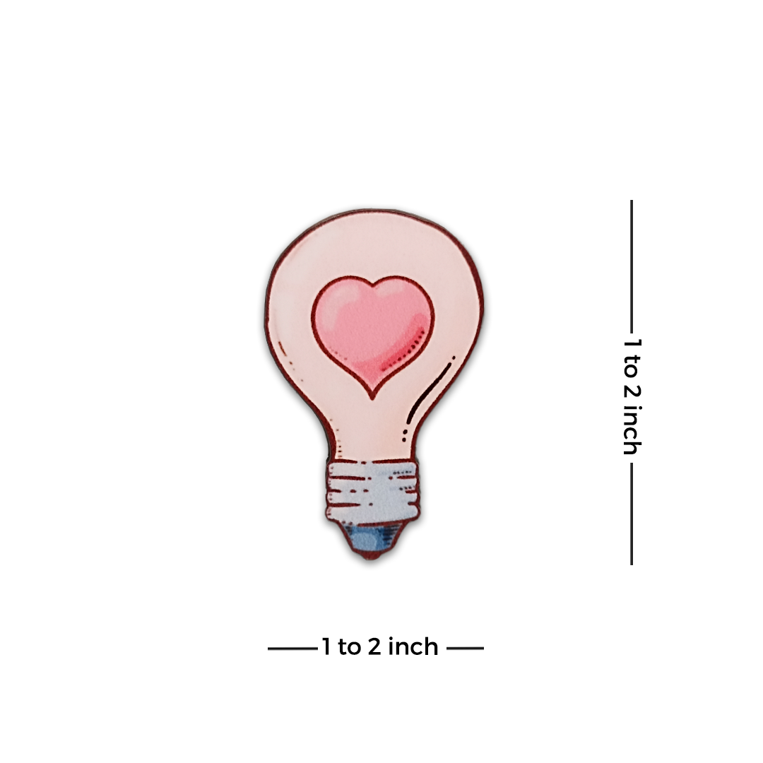 Lapel Pins - You Light up my Heart