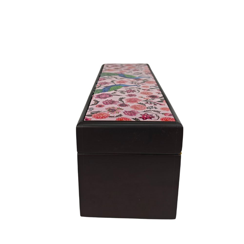 Long Tea Chest - Garden Jewel Peacock