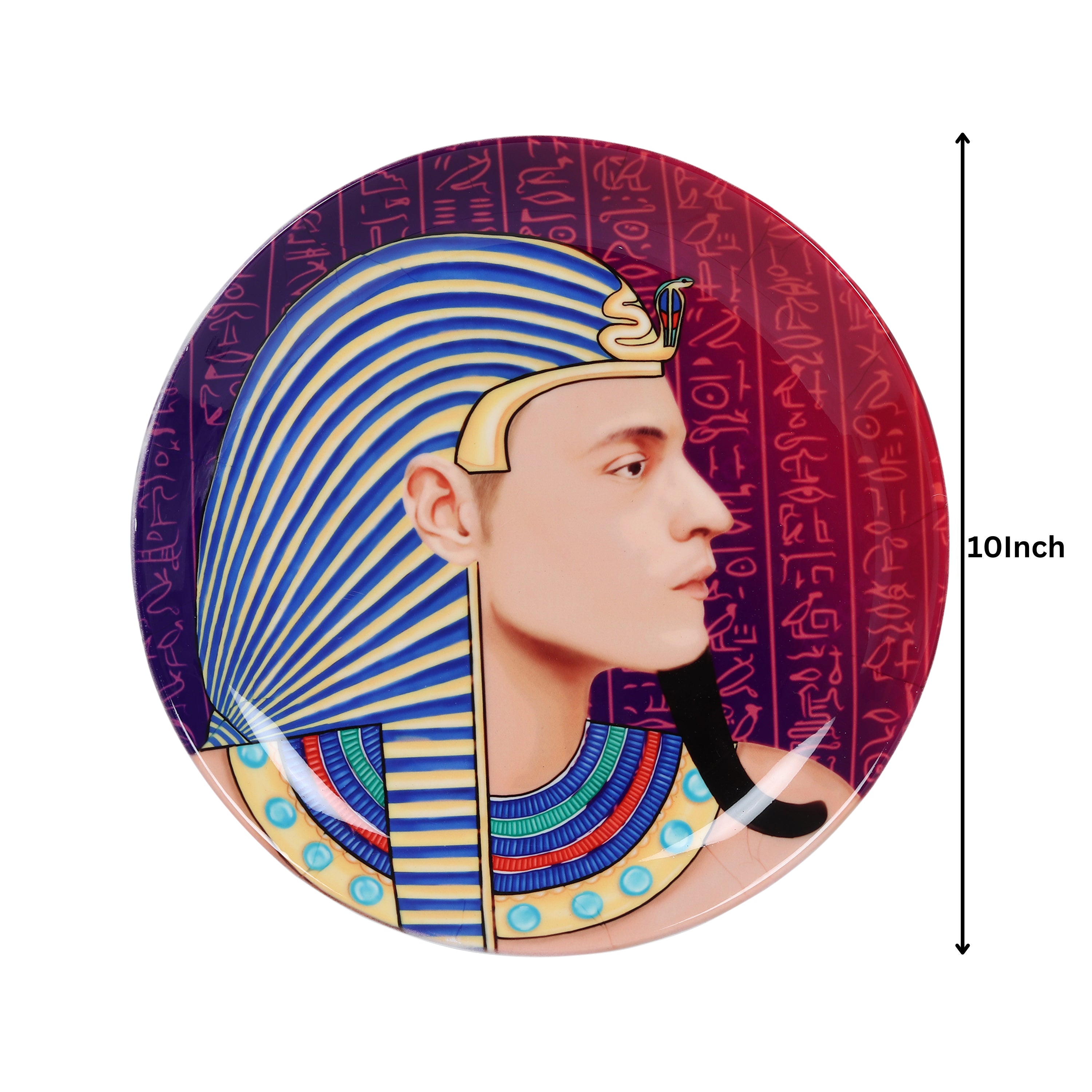 Decorative Wall Plate - Egyptian King