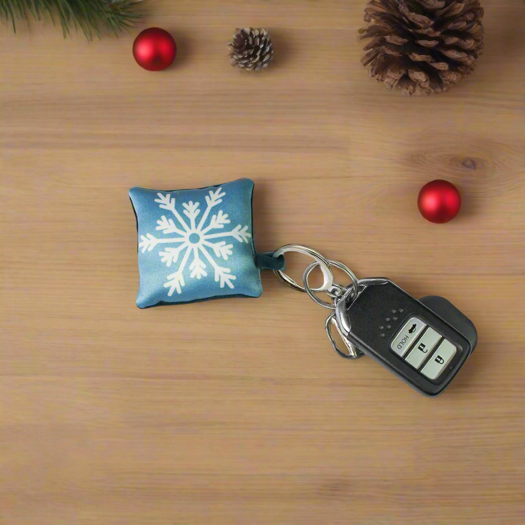 Cushion Keychain - Snowburst