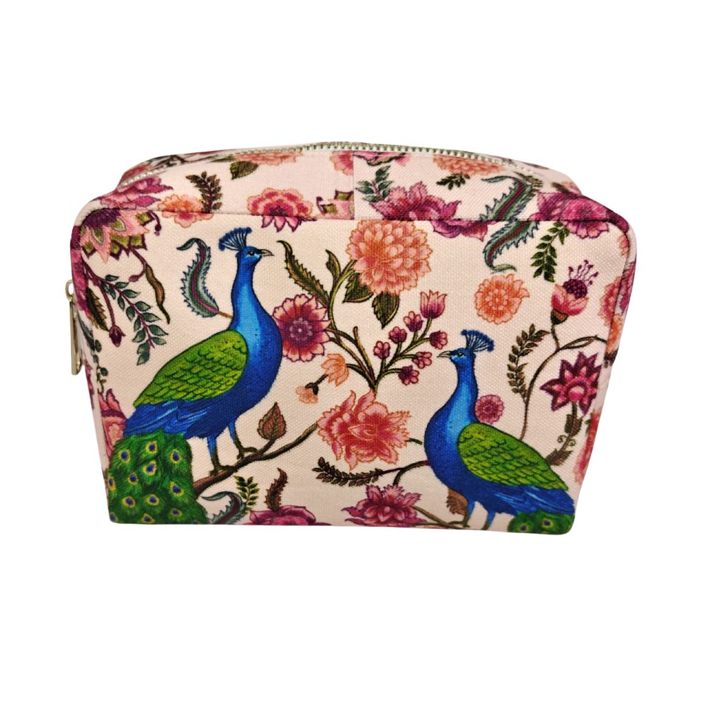 Travel Pouch - Garden Jewel Peacock