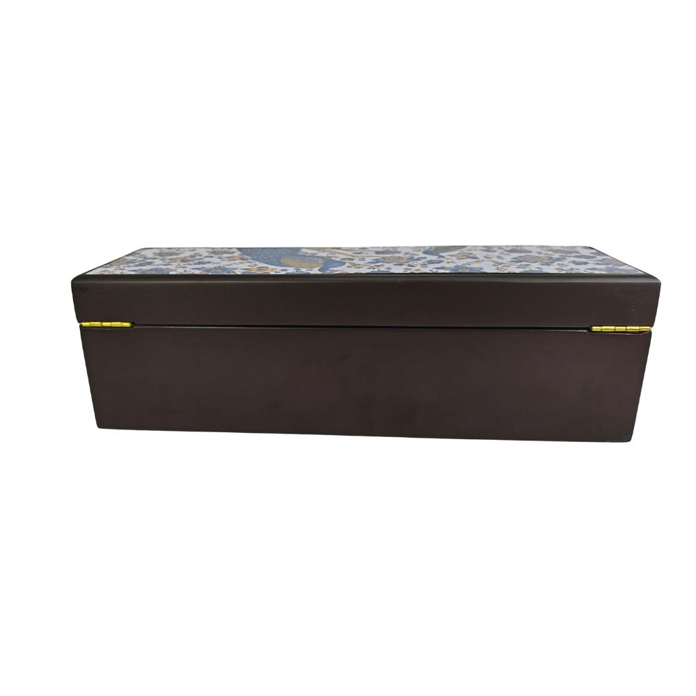 Long Tea Chest - Royal Plumage Paradise