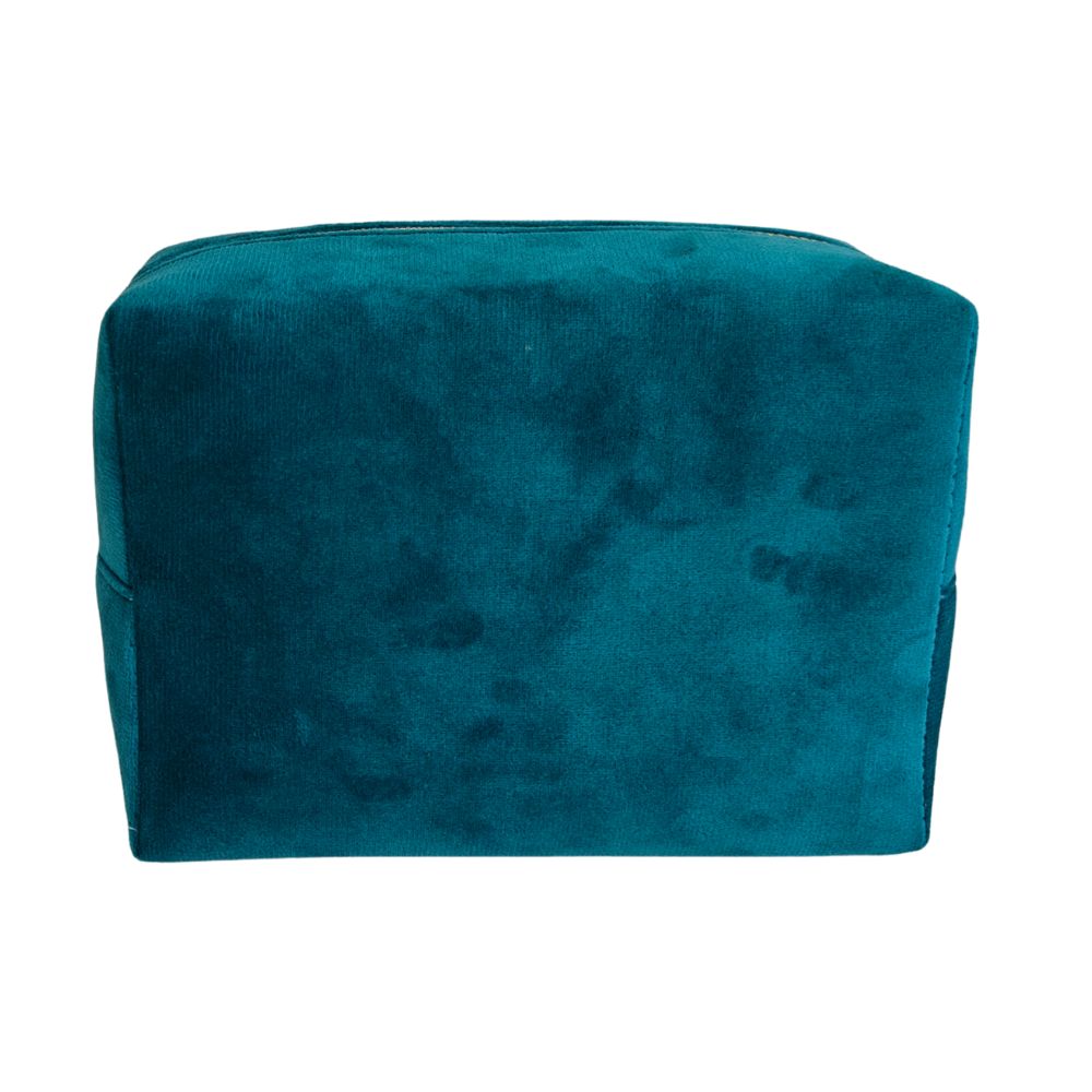 Travel Pouch - Aqua Bloom Scatter