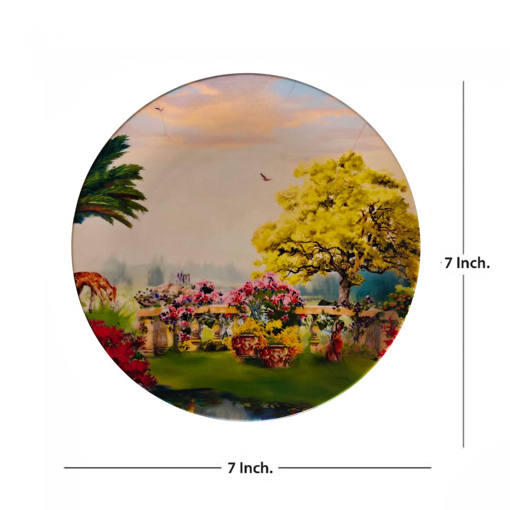 Decorative Wall Plate - The Secret Meadow