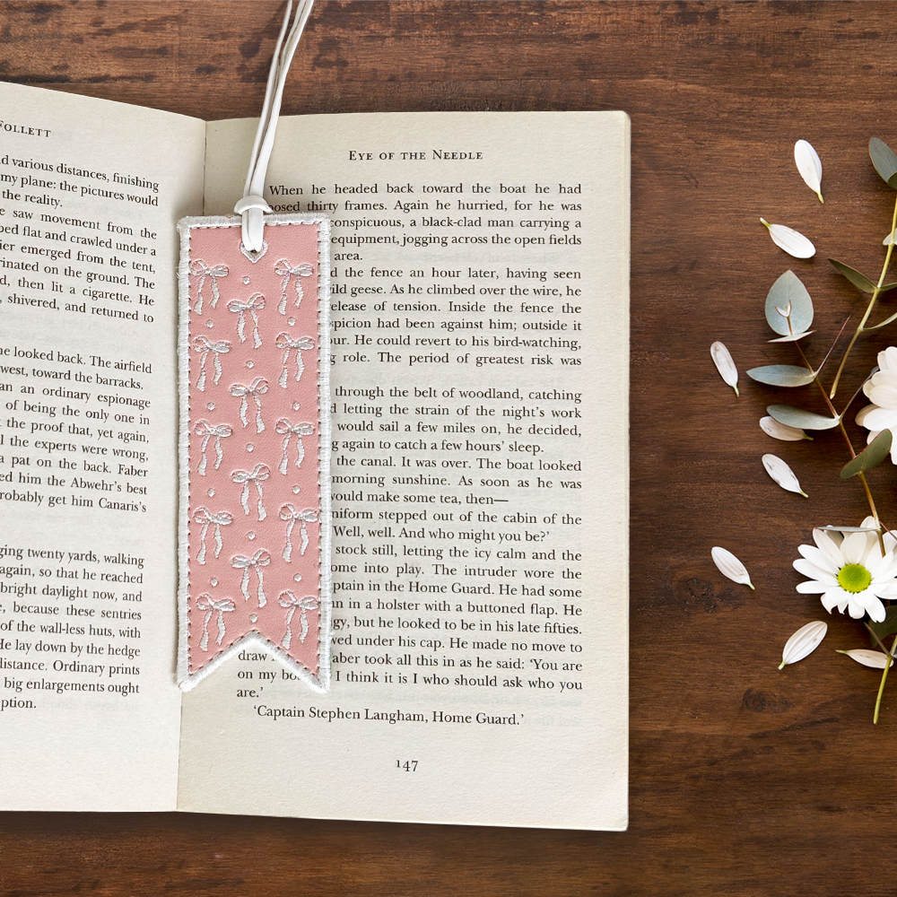 Lovey Dovey Blush Pink Bookmark