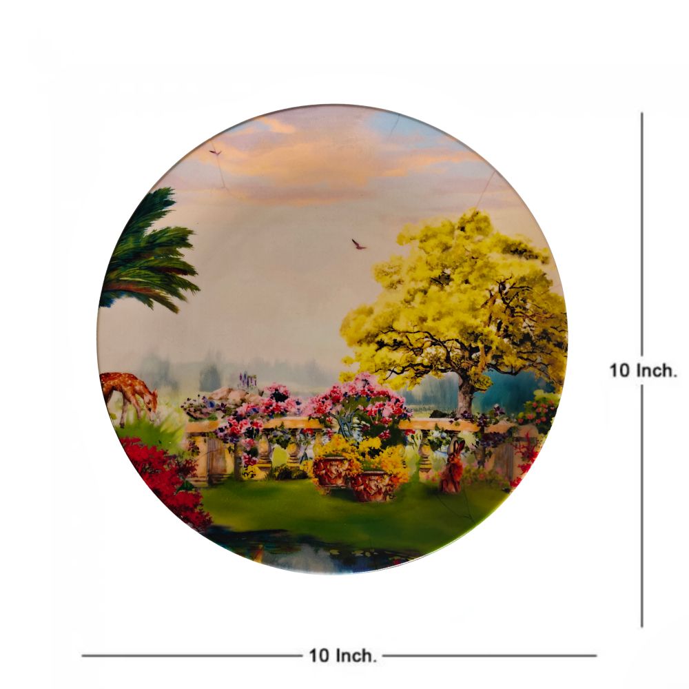 Decorative Wall Plate - The Secret Meadow