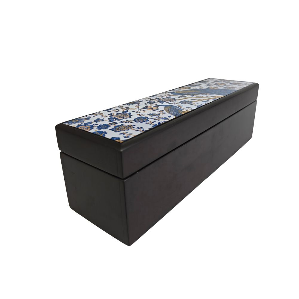 Long Tea Chest - Royal Plumage Paradise