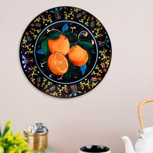 Decorative Wall Plates - Oranges from Italy