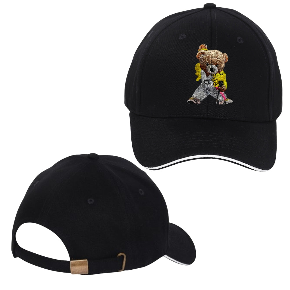 Mic Drop Embroidered Baseball Caps