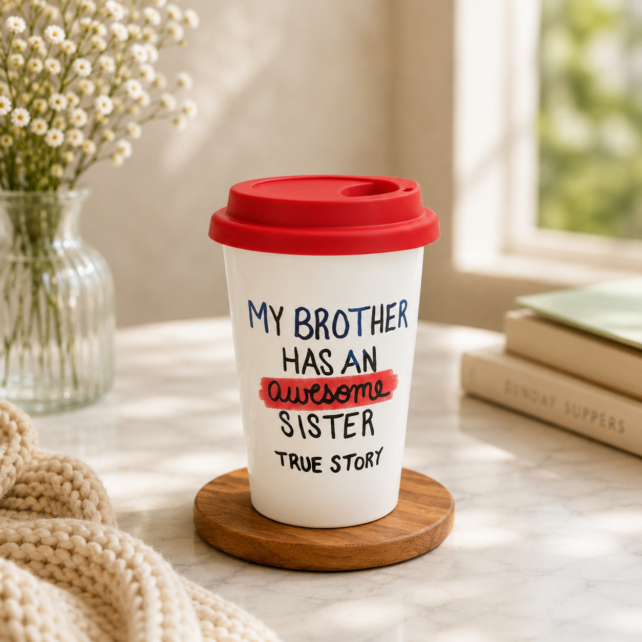 Awesome Sister Cafe Mug