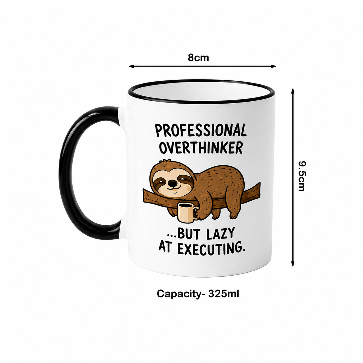 Professional Overthinker CLassic Mug