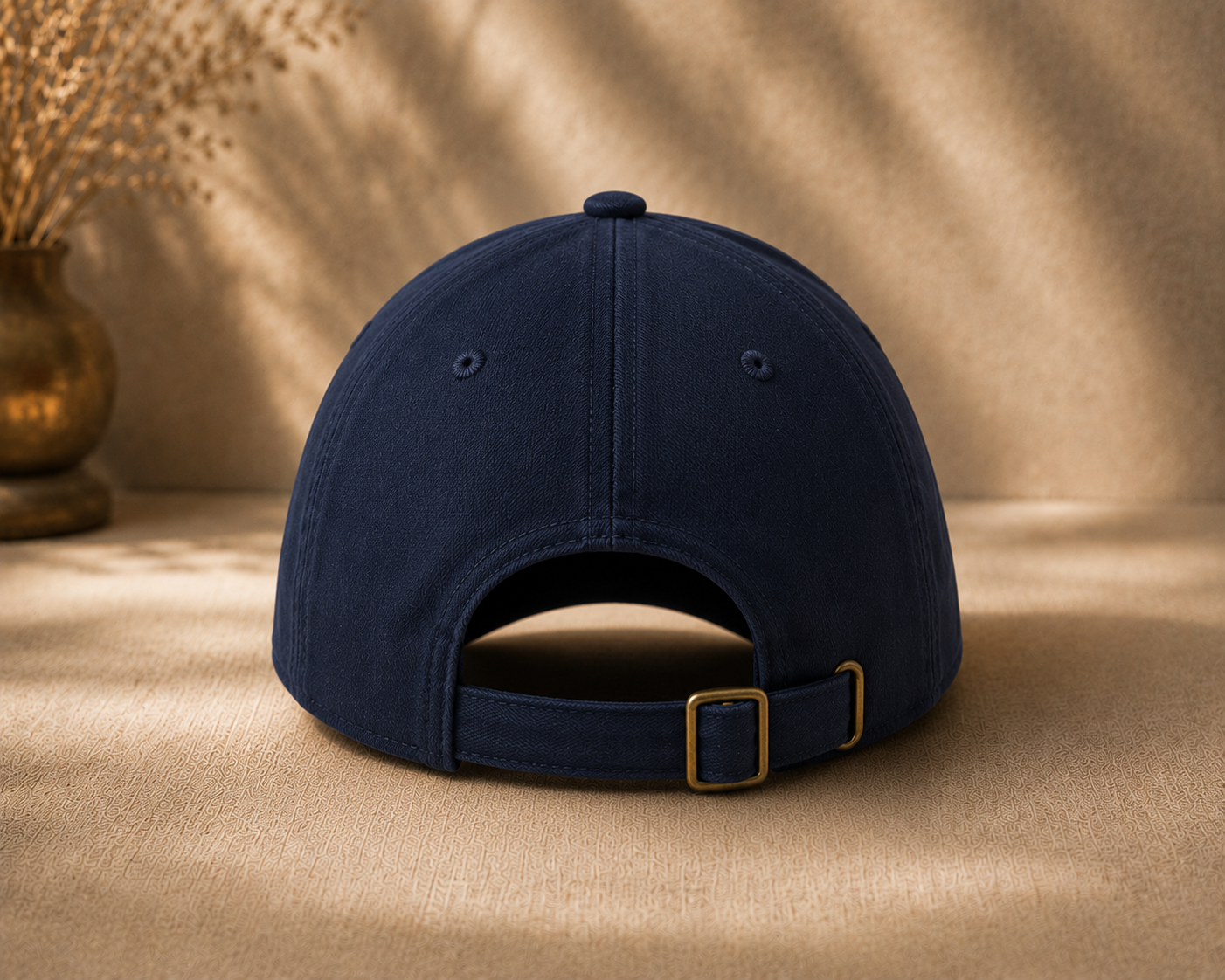 Cap Best Bro Text Navy Blue Color Baseball Cap