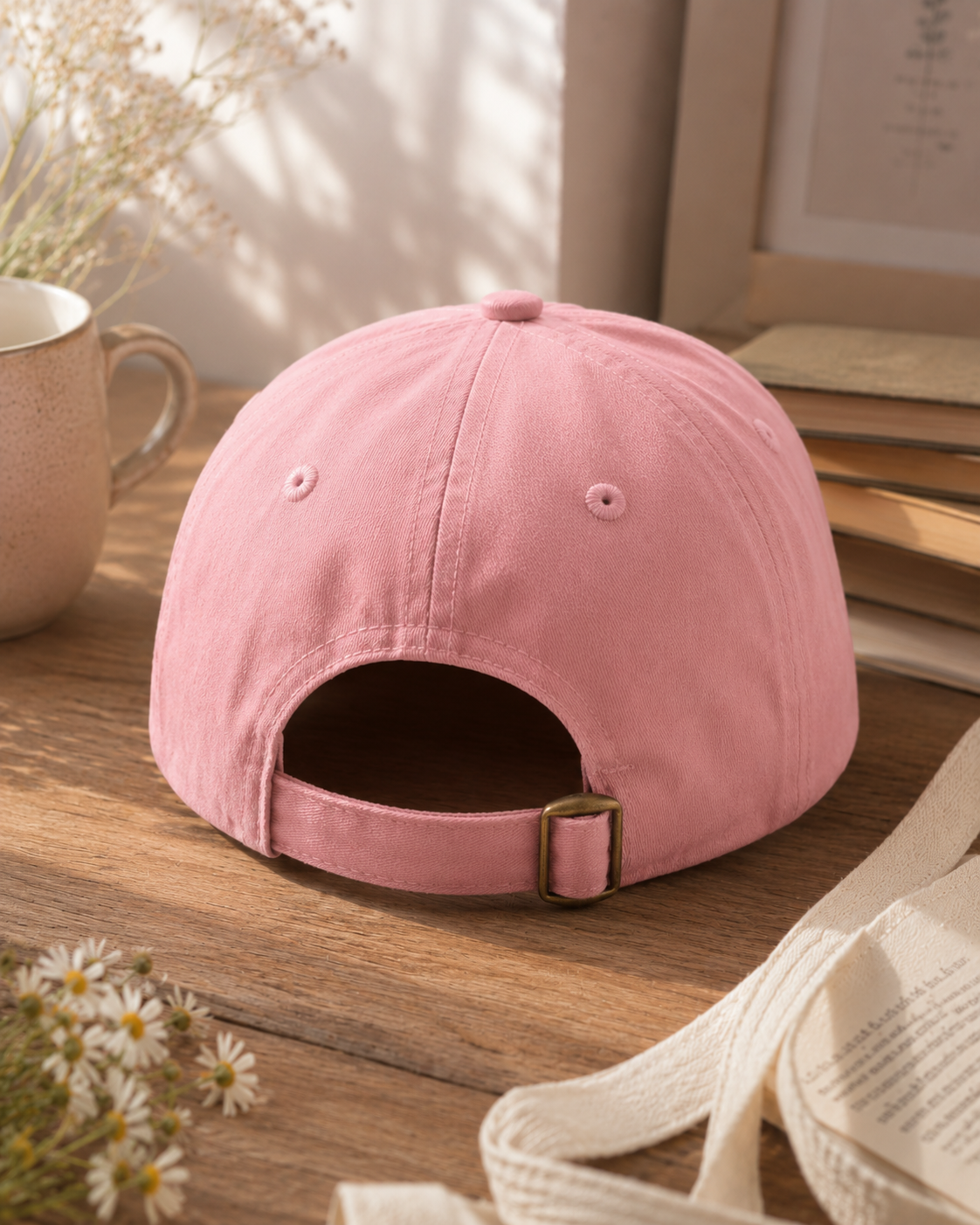Cap Big Sister Text Pink Color Baseball Cap