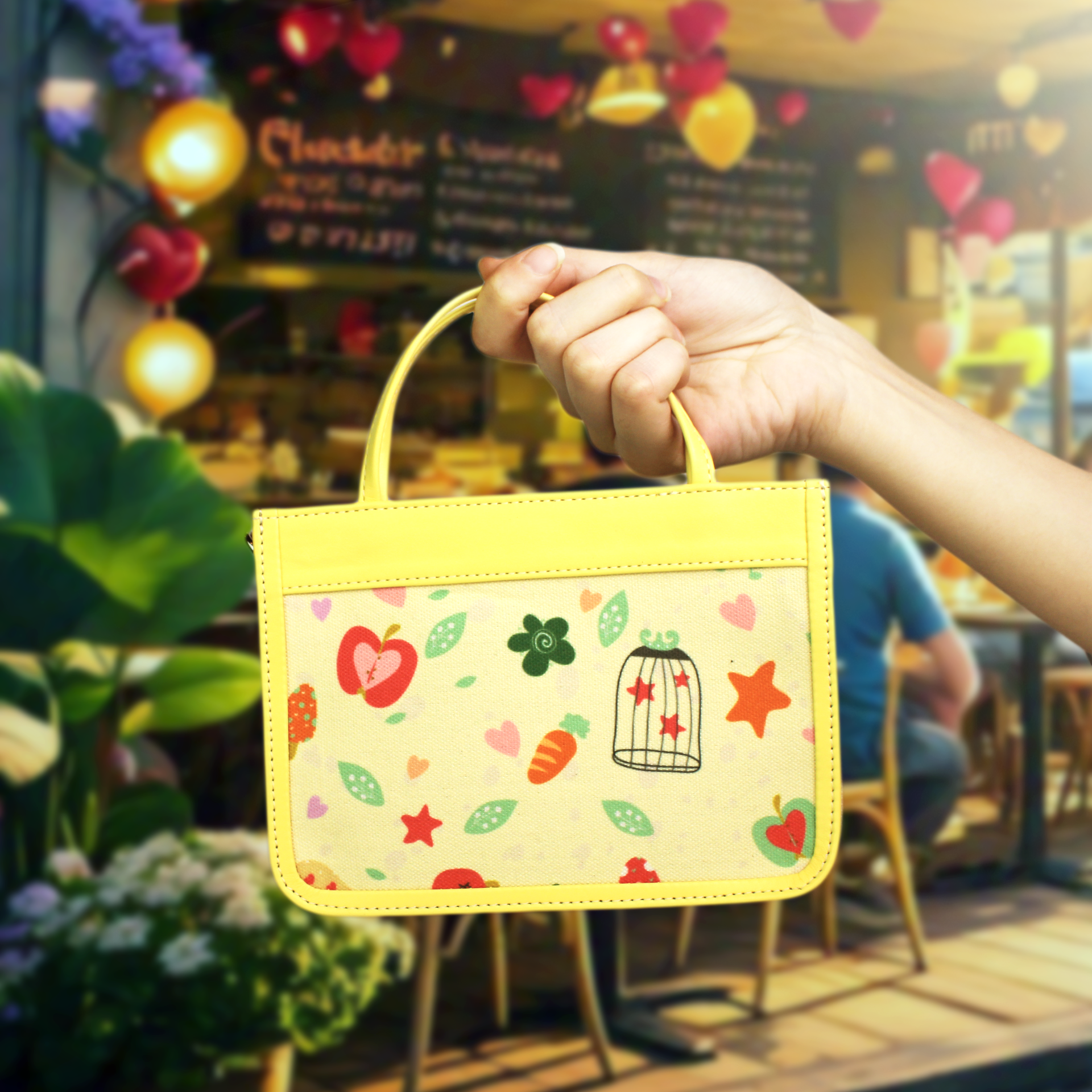 Mobile Sling Bags - Cupid's Garden