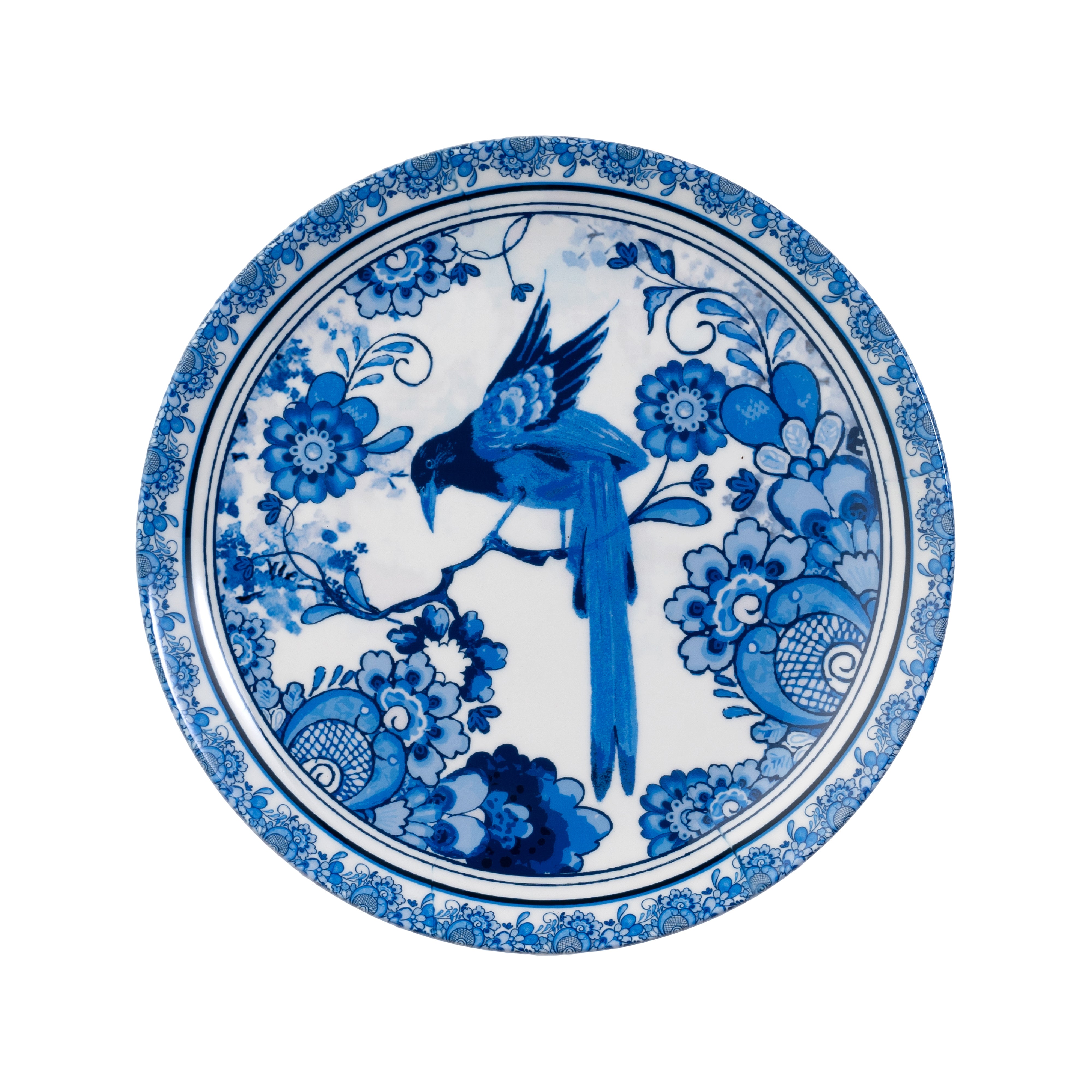 Decorative Wall Plate - Blue Bird Pottery