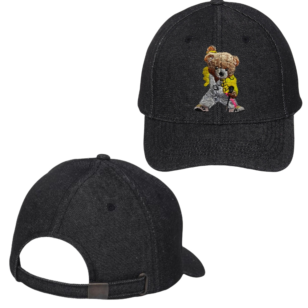 Mic Drop Embroidered Baseball Caps