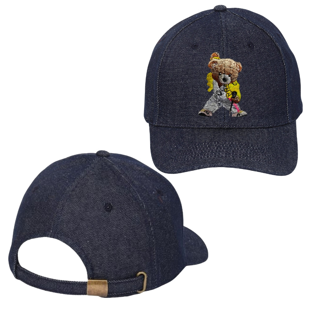 Mic Drop Embroidered Baseball Caps