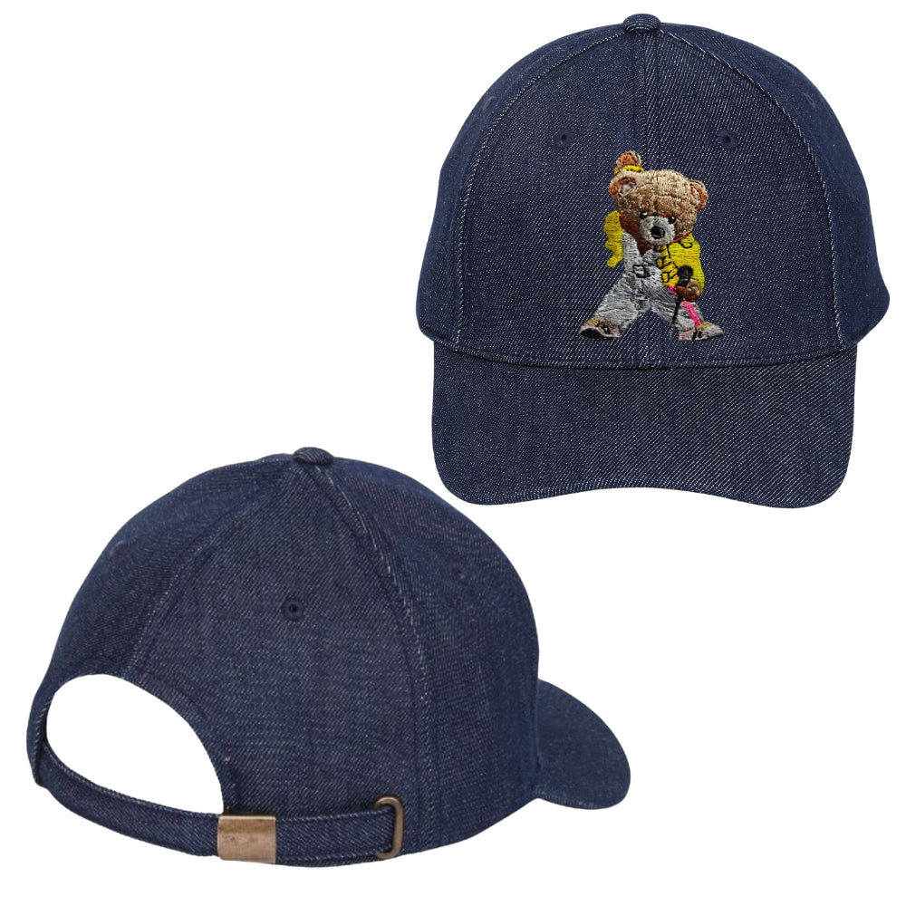 Mic Drop Embroidered Baseball Caps