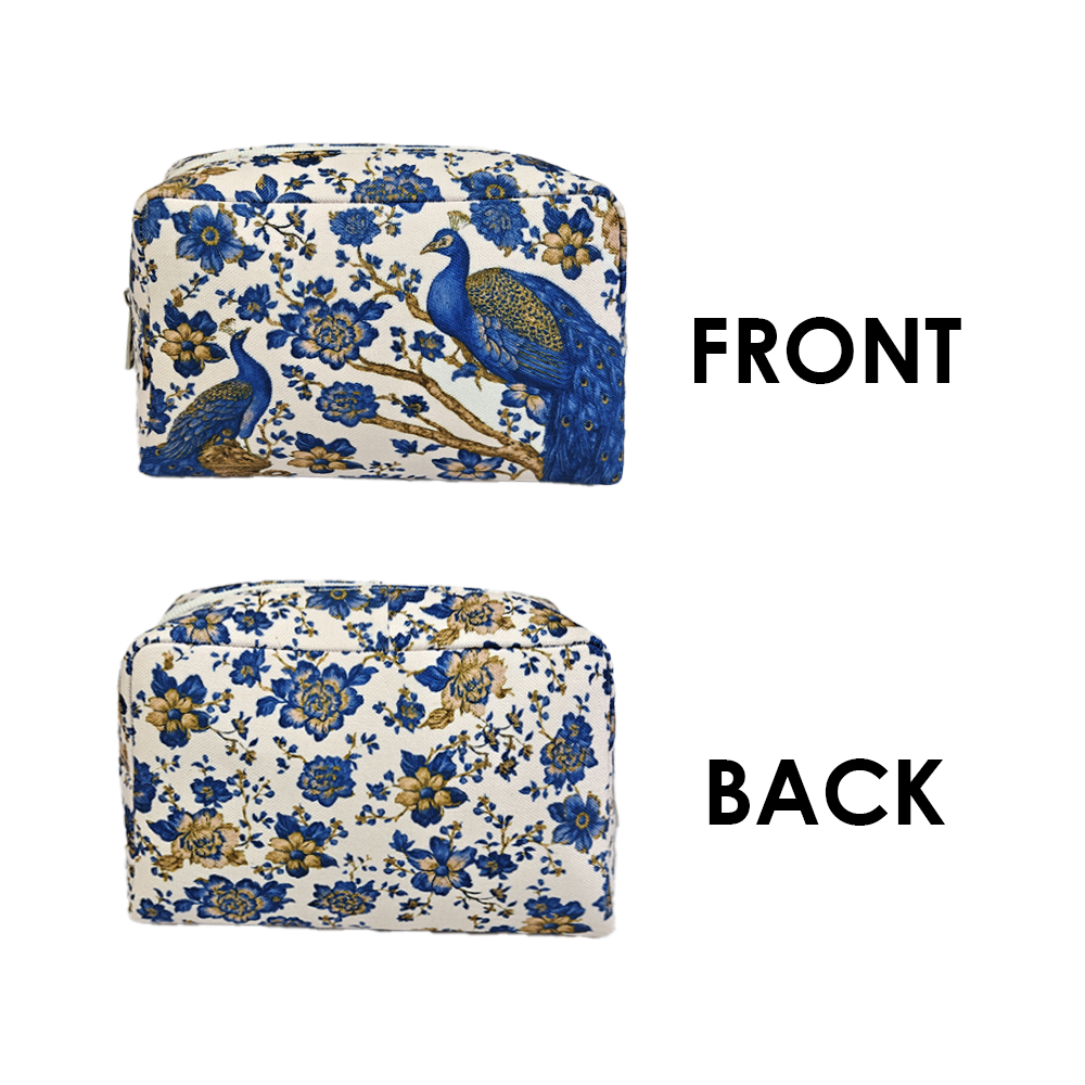 Travel Pouch - Imperial Peacock Bloom