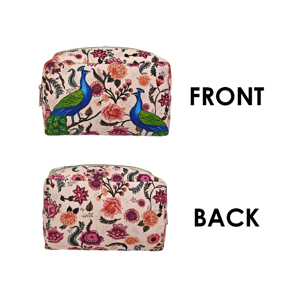 Travel Pouch - Garden Jewel Peacock