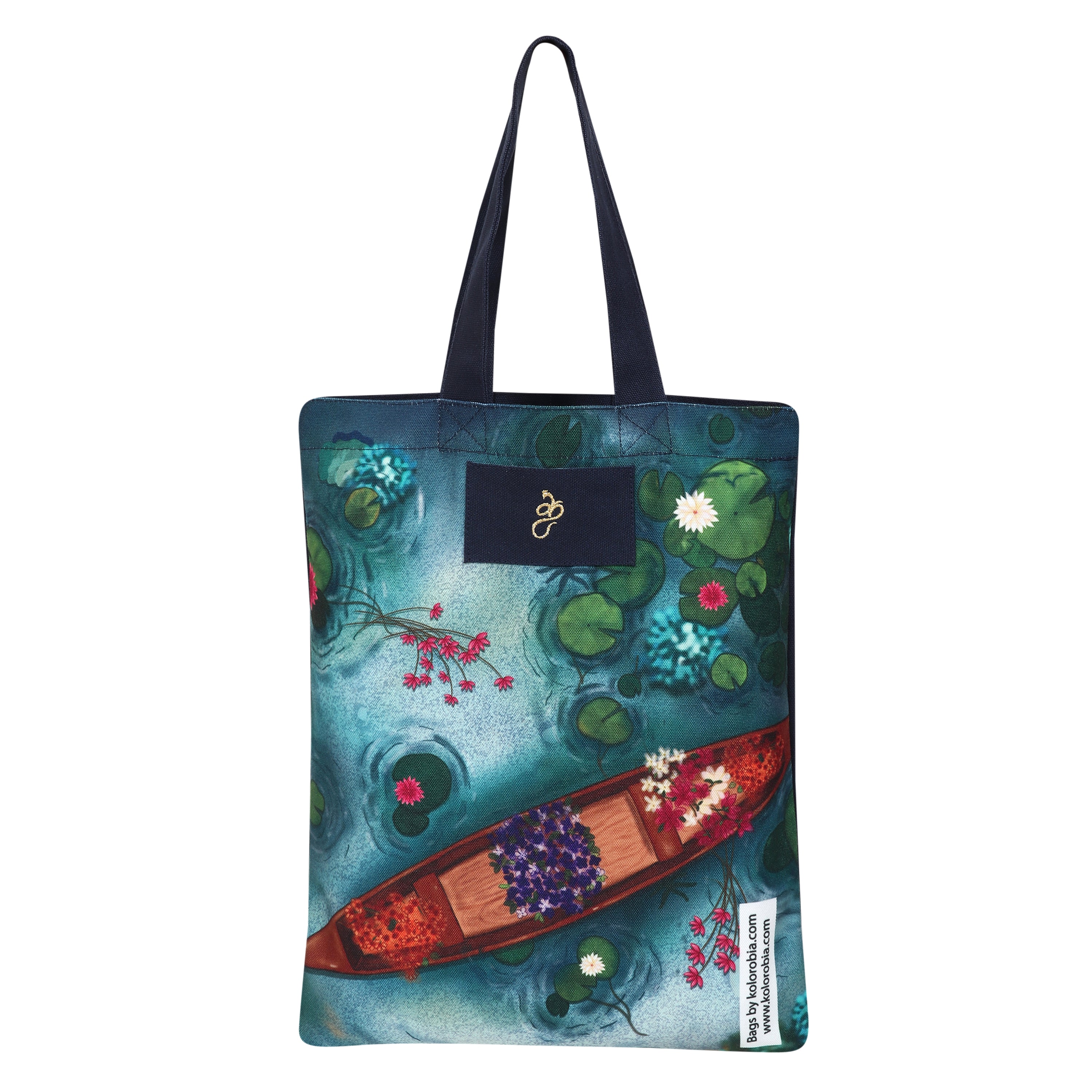 Flower Boat Jhola Shopper bag