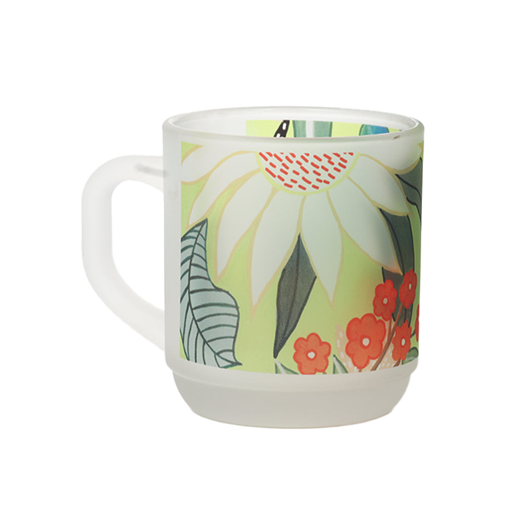 Glass Mugs - Floral