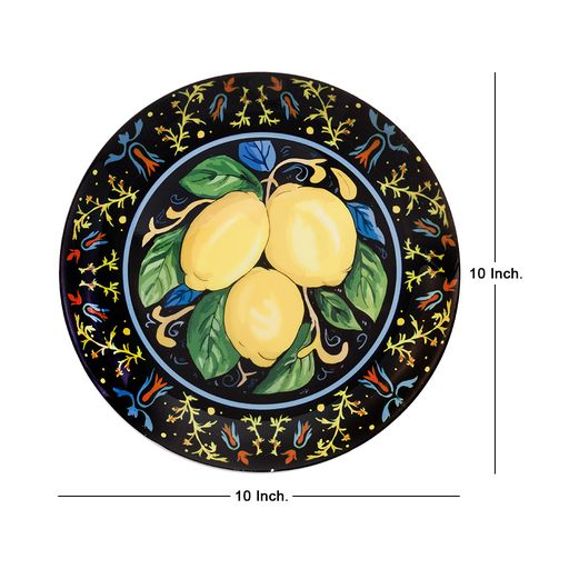 Decorative Wall Plates - Lemons from Italy