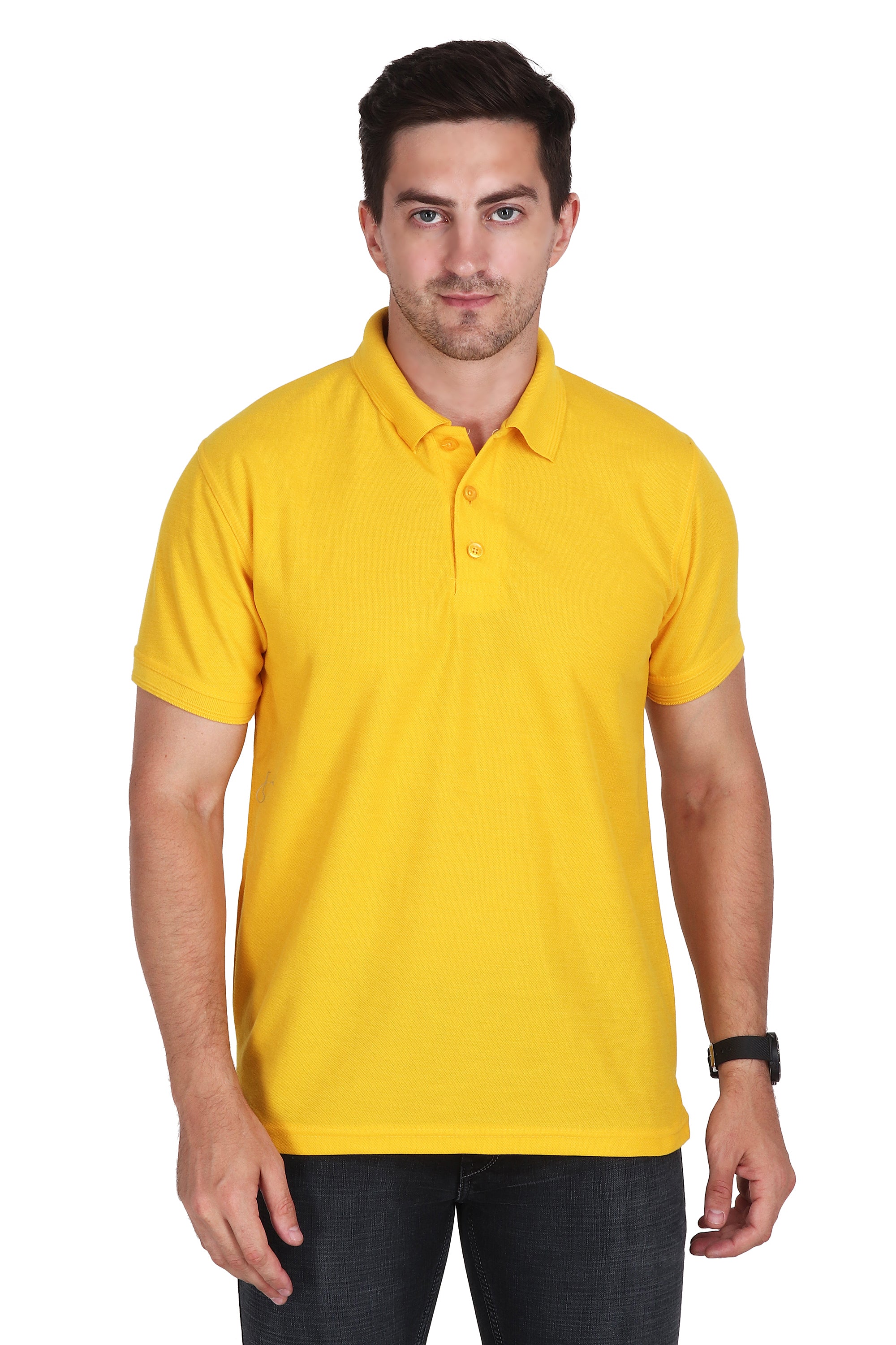 Polo T-Shirt - Golden Yellow