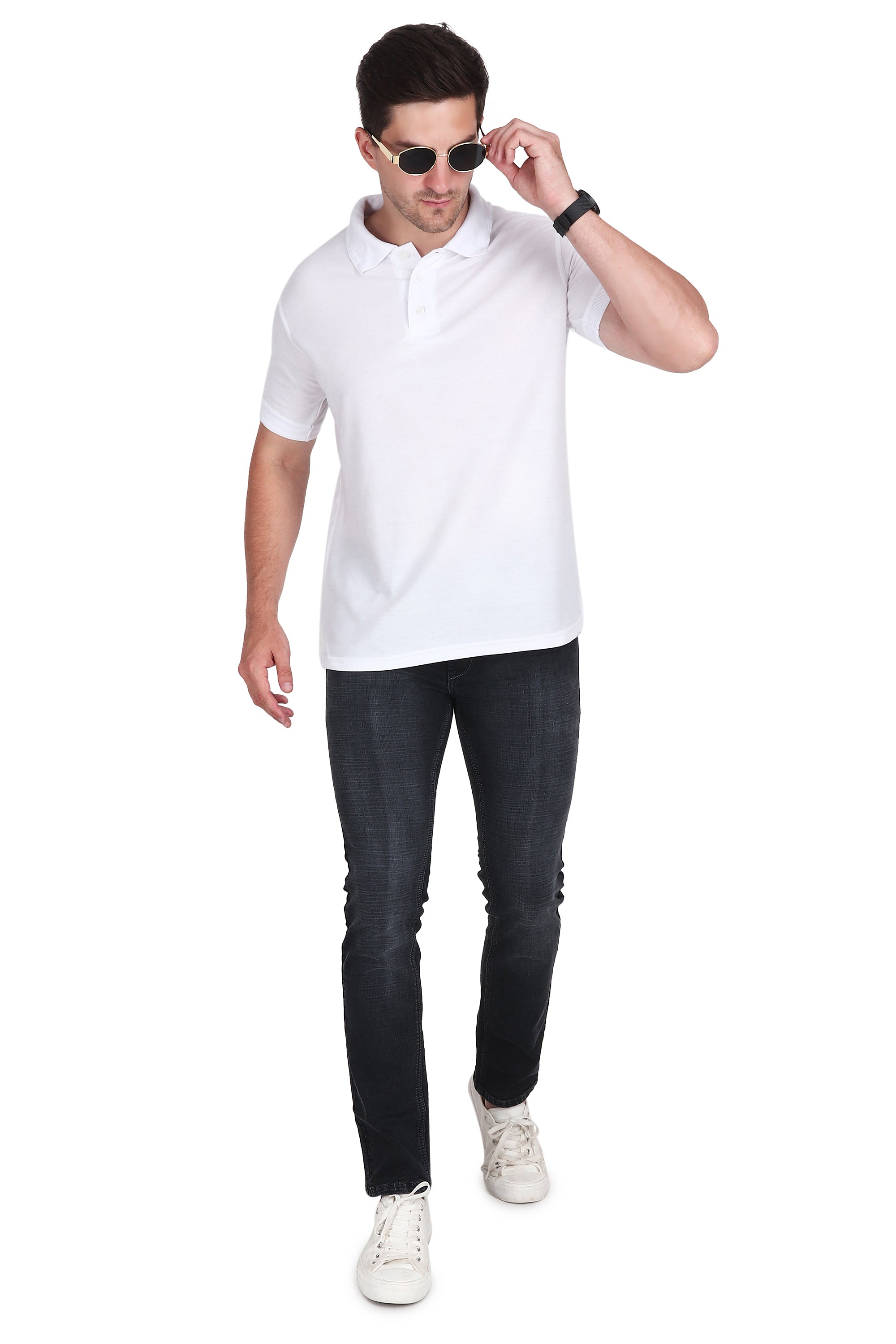 Polo T-Shirt - White