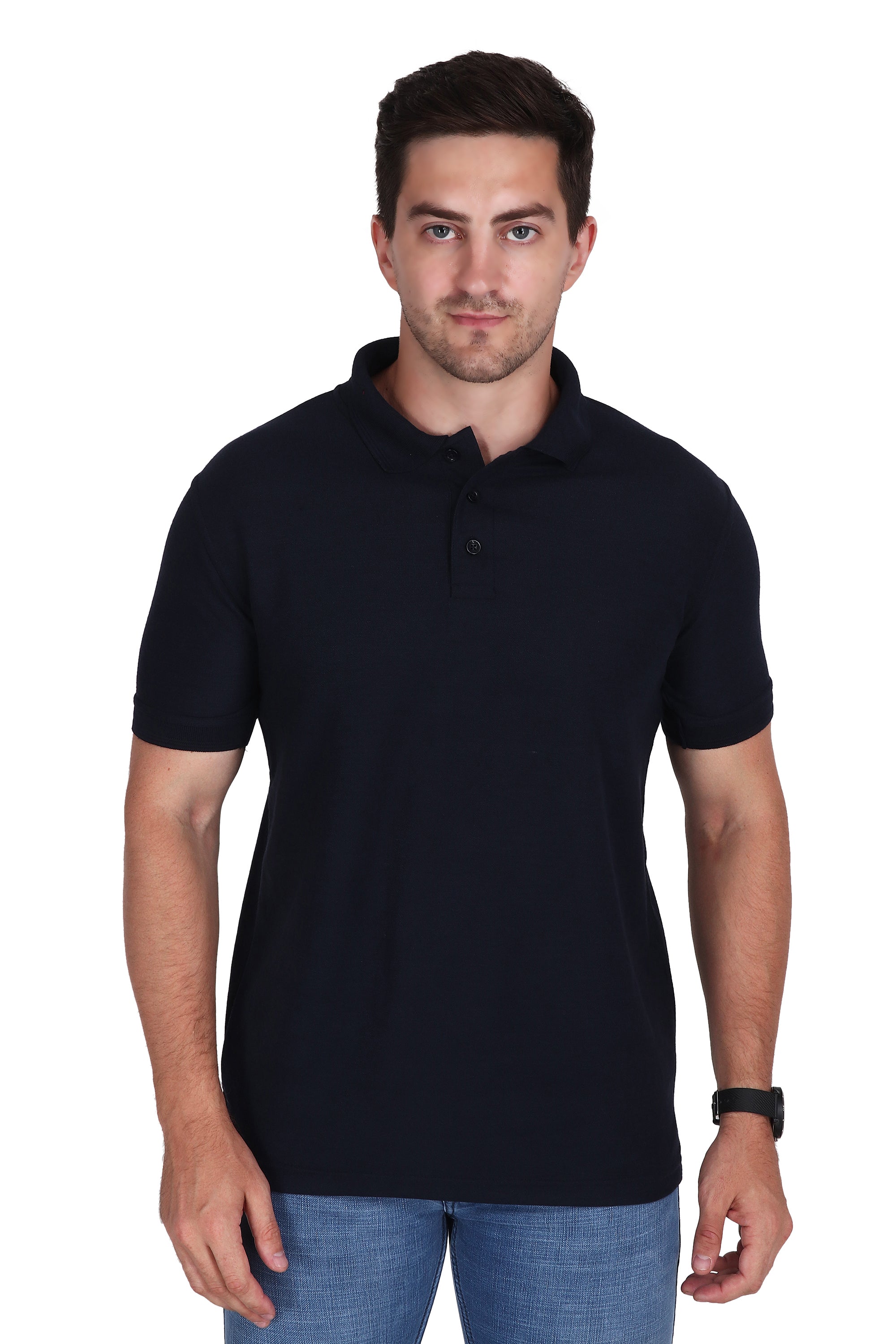 Polo T-Shirt - Navy Blue