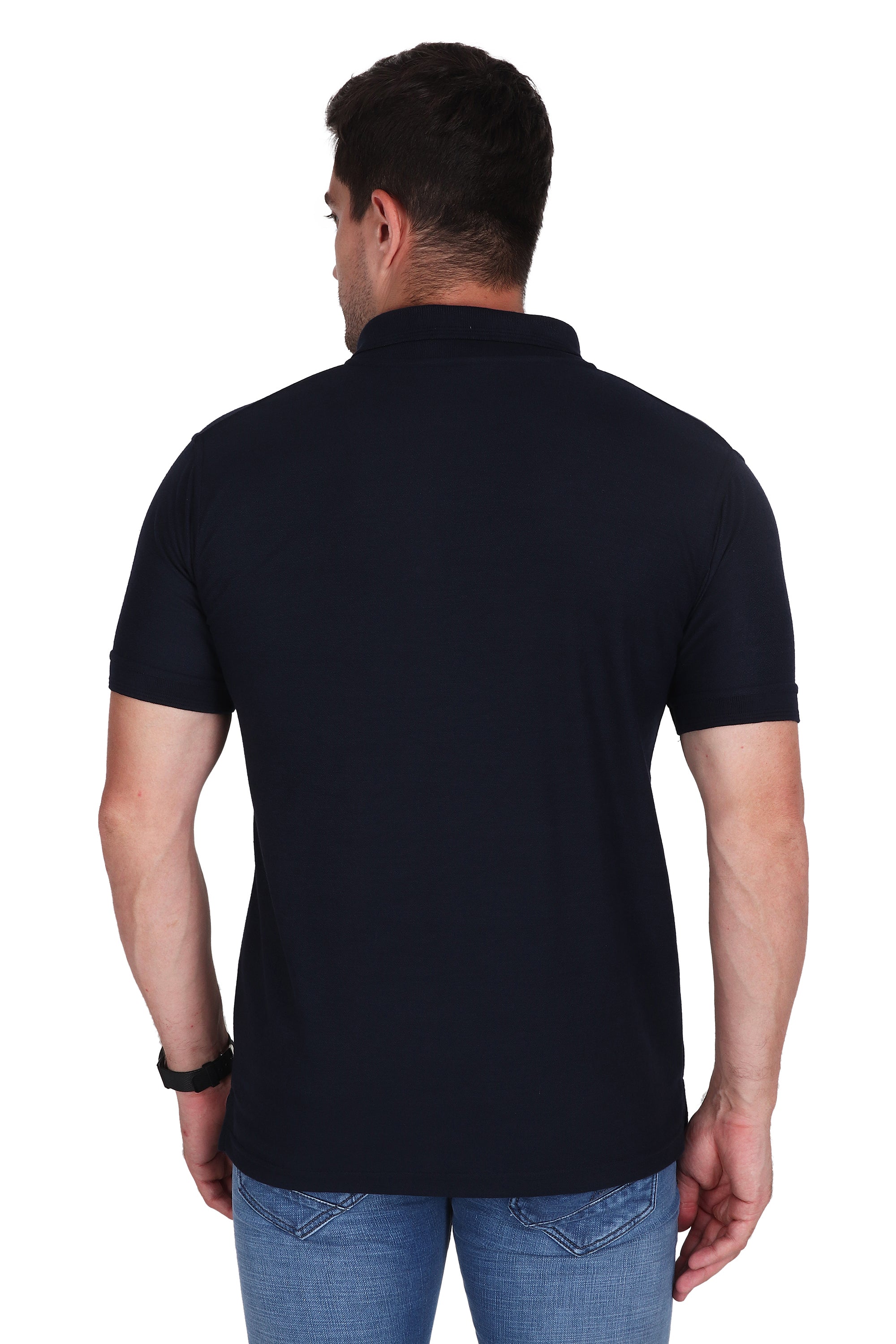 Polo T-Shirt - Navy Blue