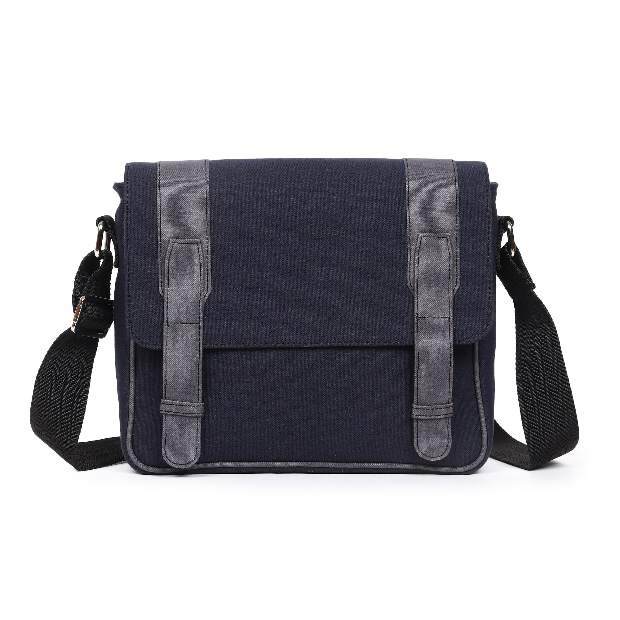 Cotton Canvas Messenger Bag