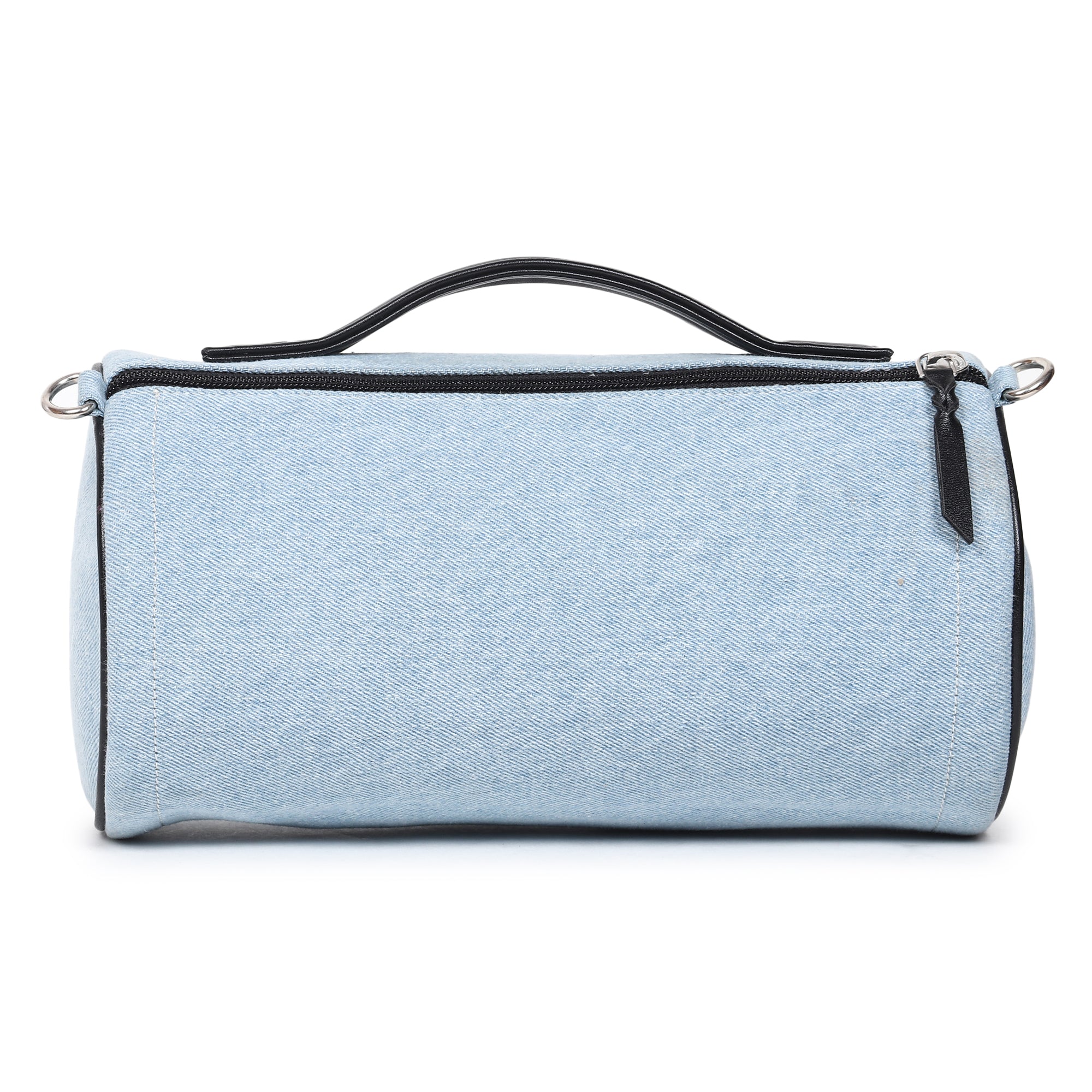 Denim Soul Embroidered Duffle Bag