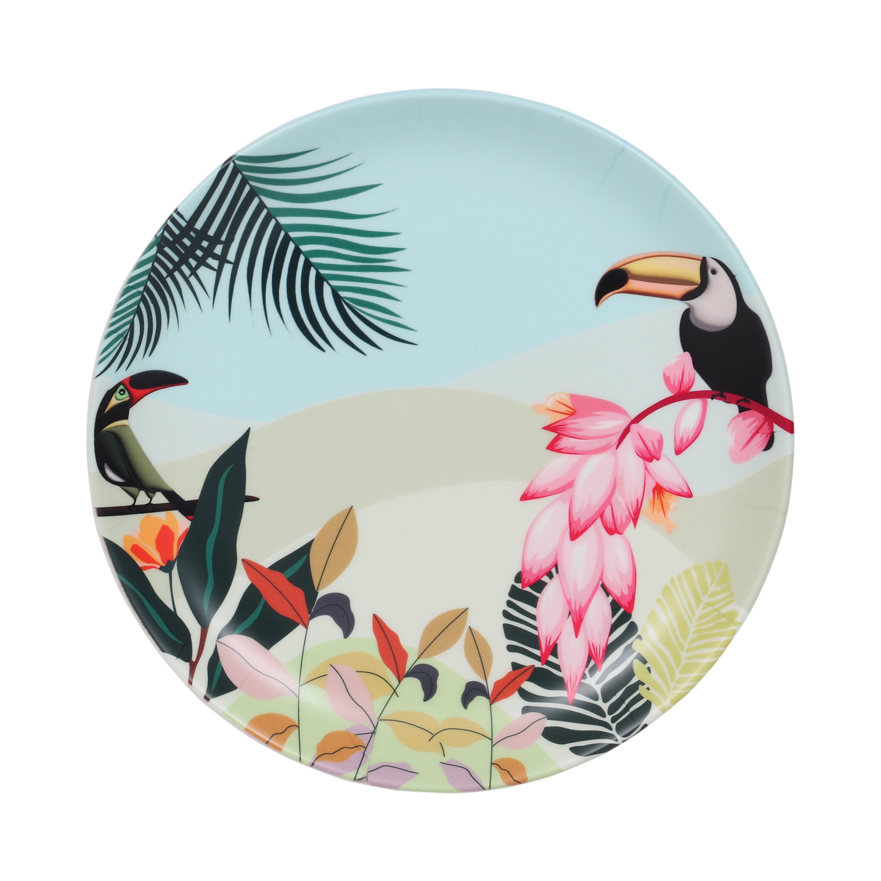 Decorative Wall Plate - Tropical Paradise