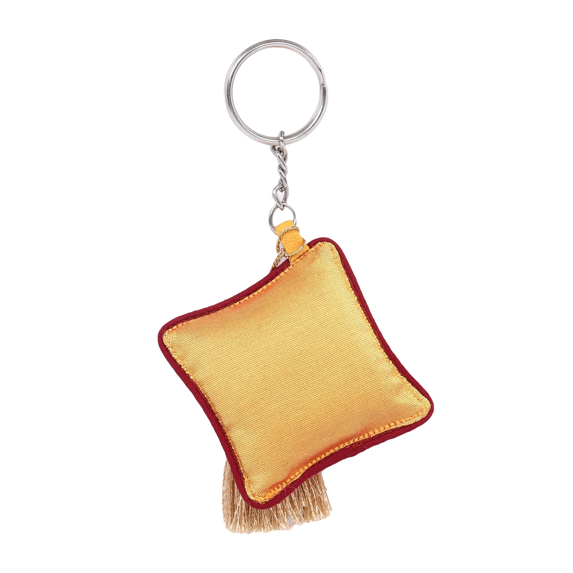 Cushion Keychain -  Babur White