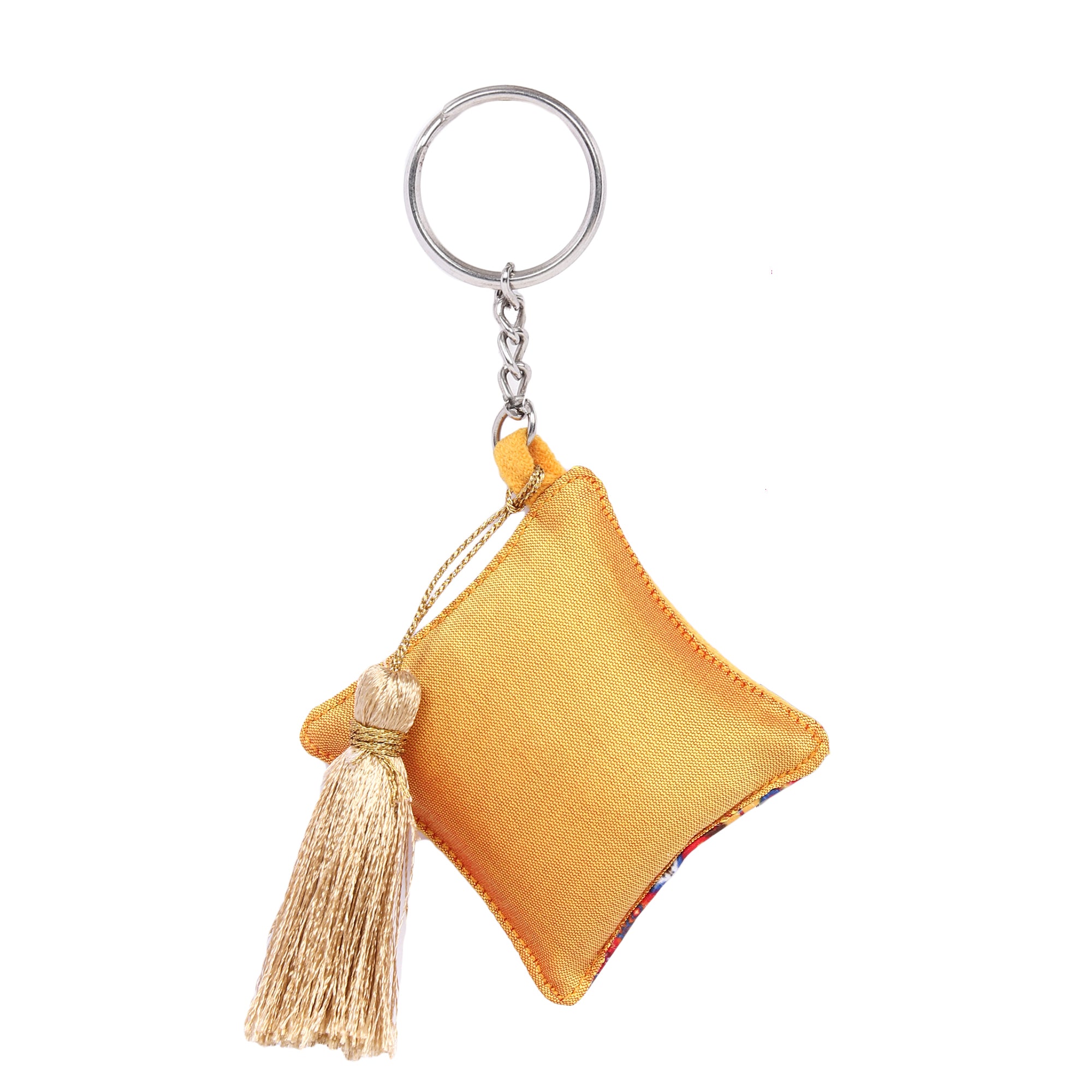 Cushion Keychain -  Ikat