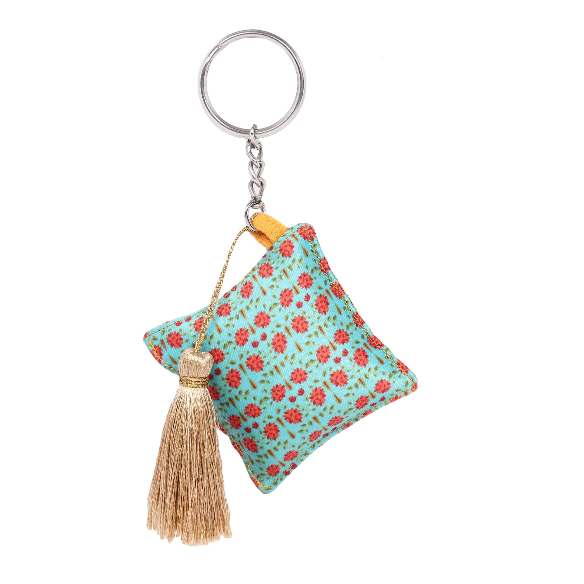 Cushion Keychain -  Babur Green