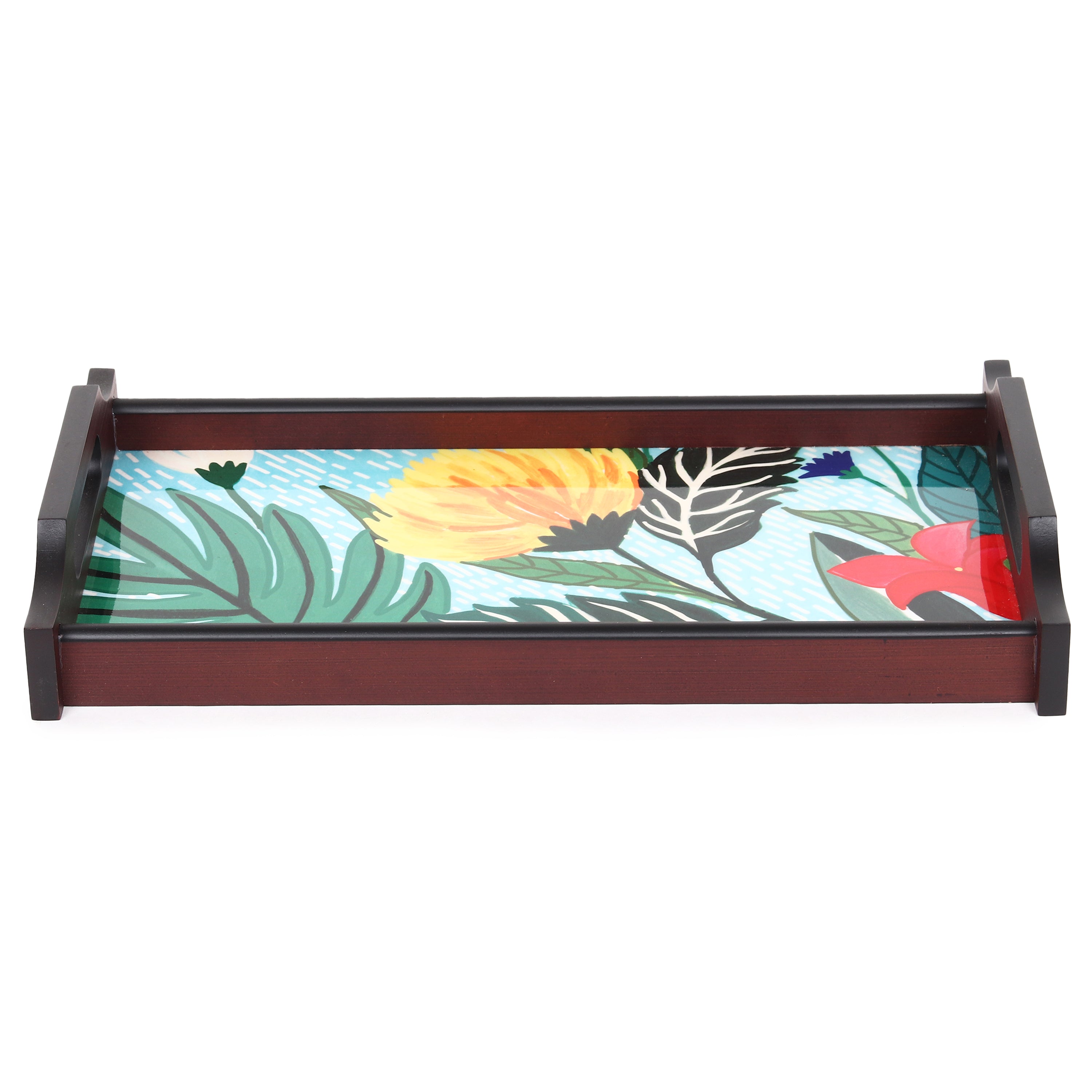 Wooden Trays - Floral Fantasy