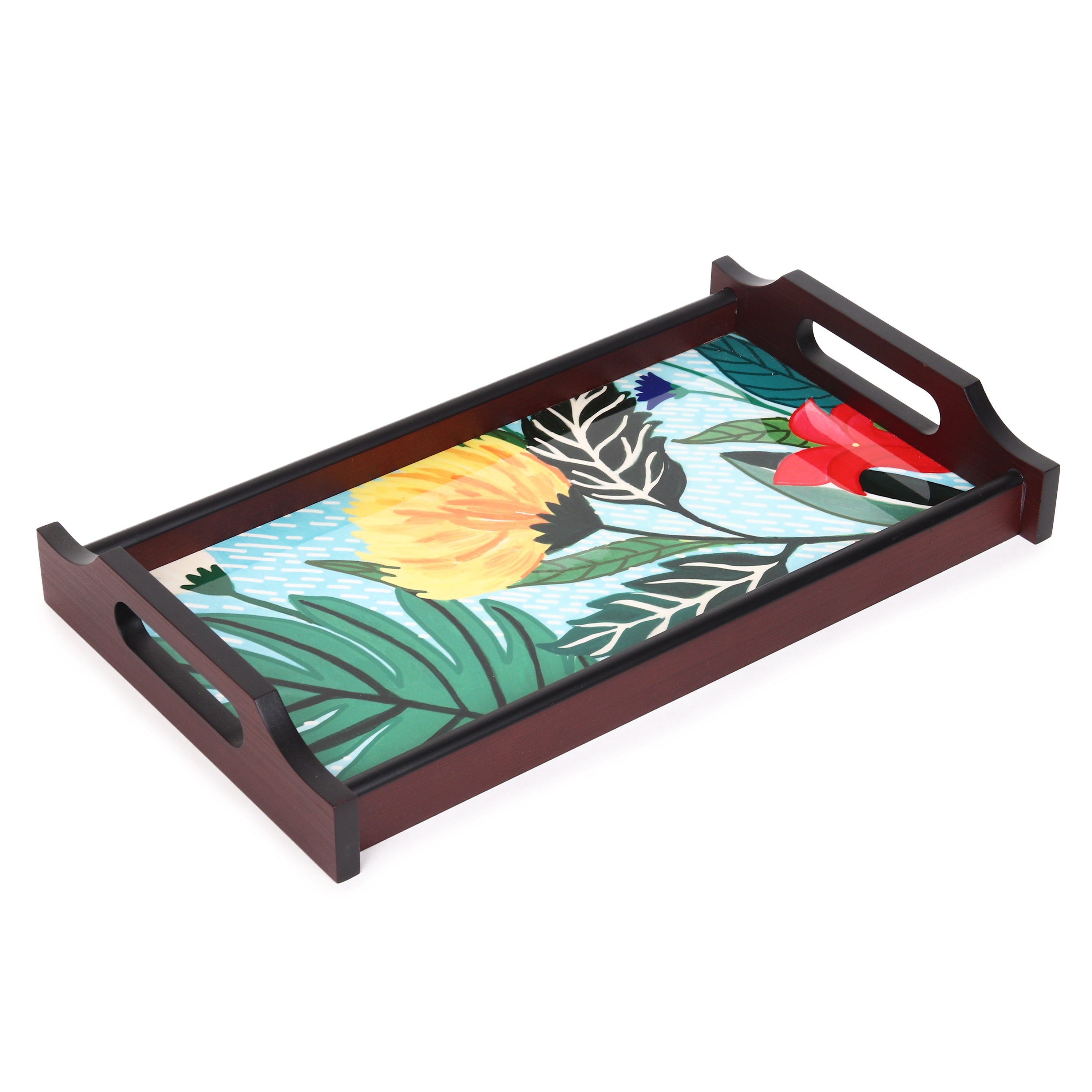 Wooden Trays - Floral Fantasy