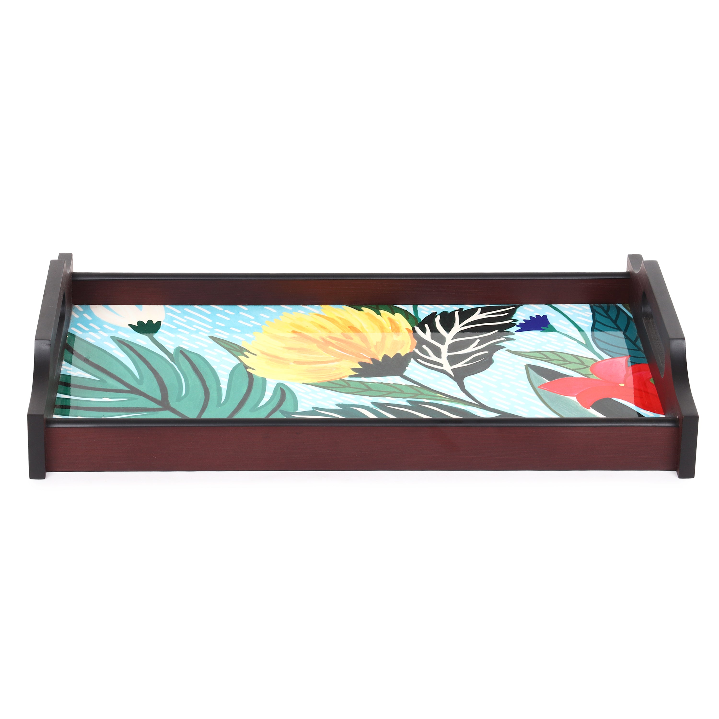 Wooden Trays - Floral Fantasy