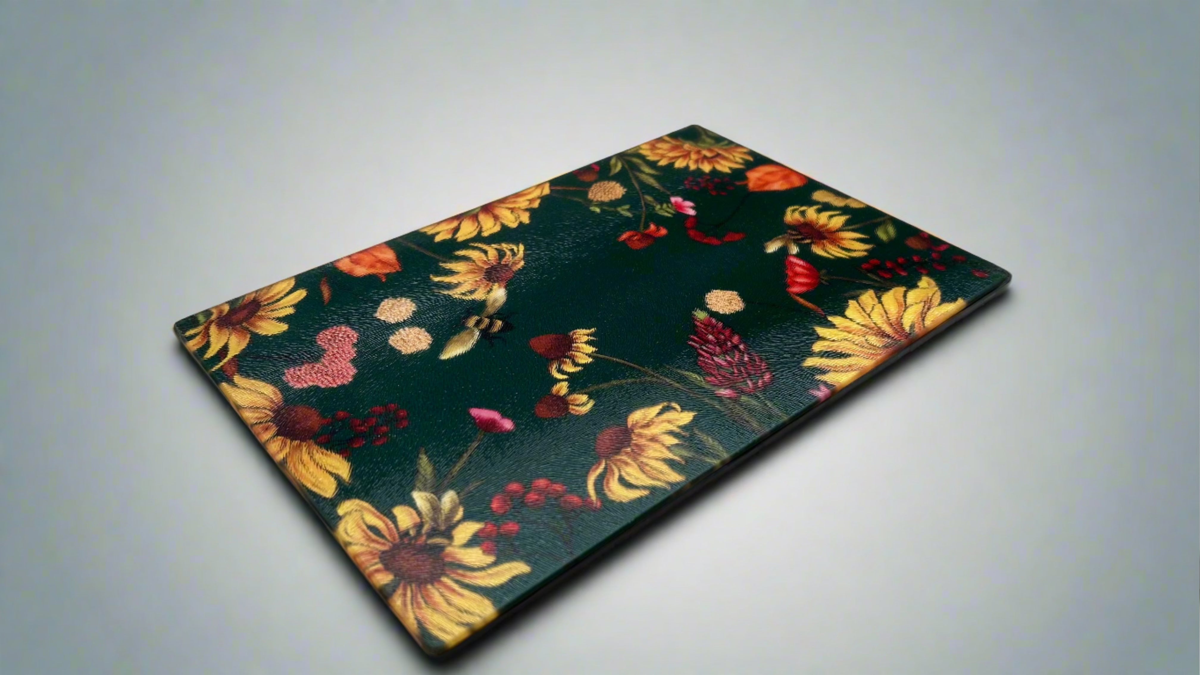 Chopping Board - Floral Bliss Green