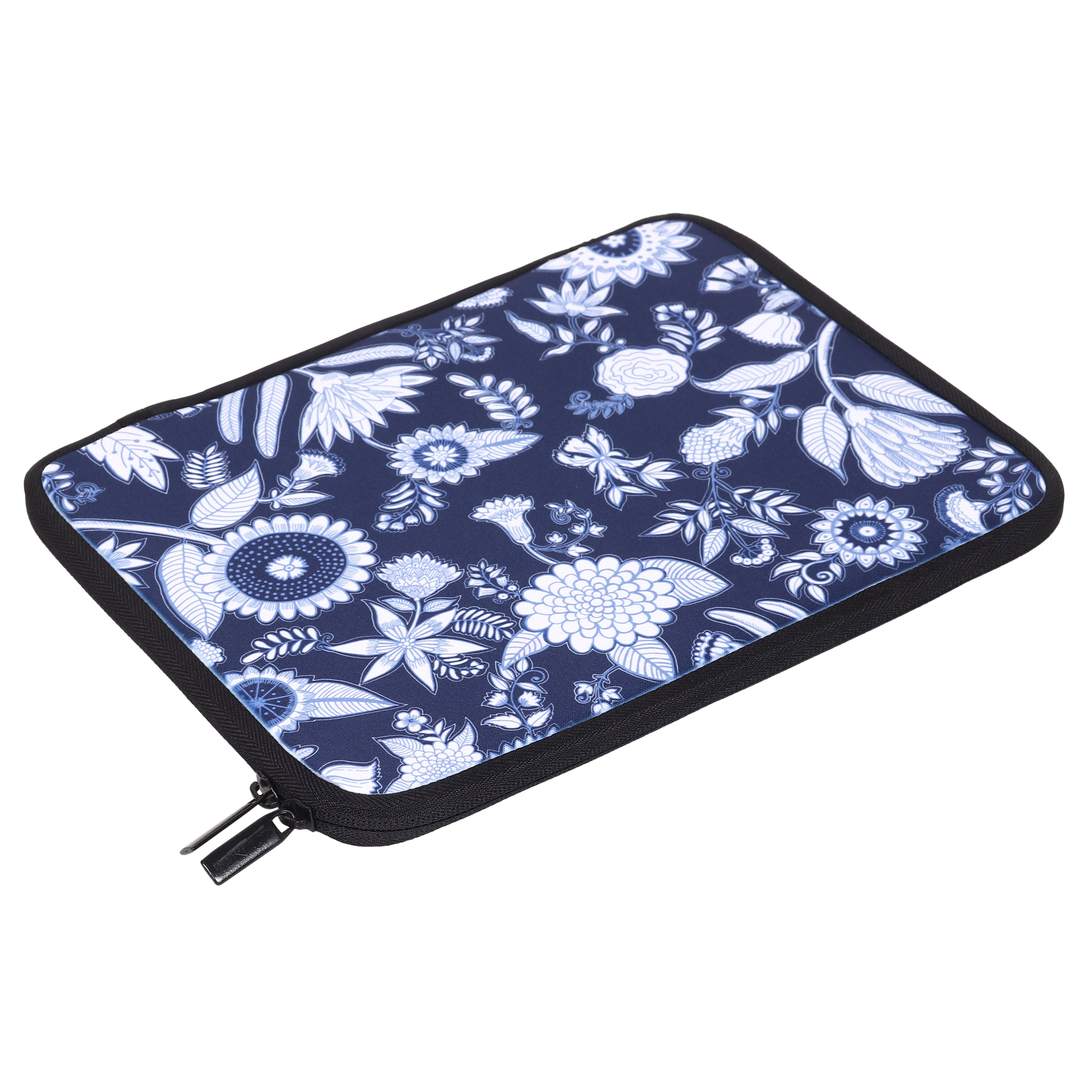 I-Pad Sleeves - Blue Pottery Floral