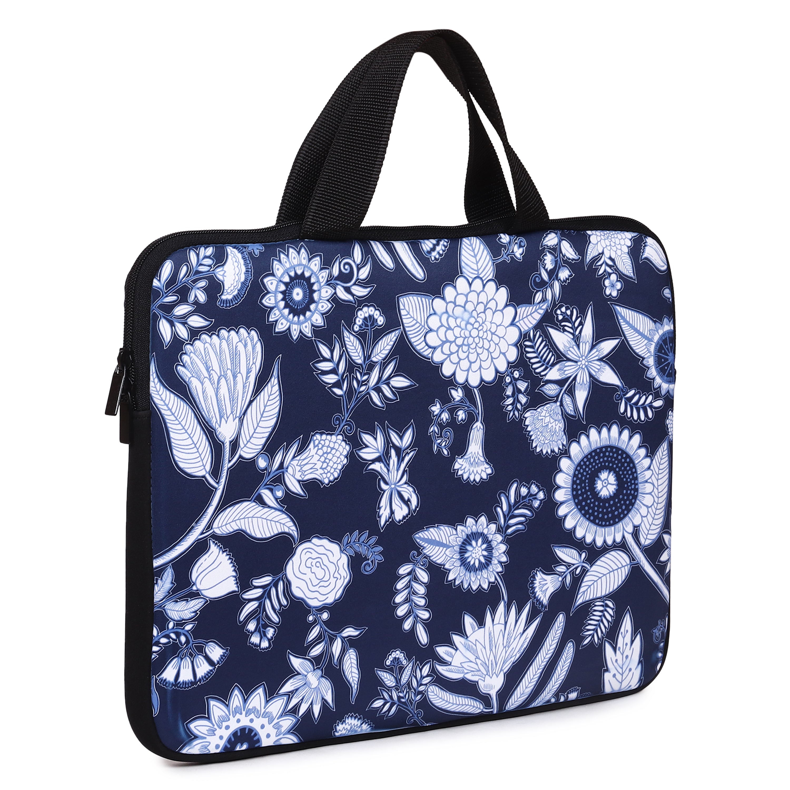 Laptop Sleeves - Blue Pottery Floral