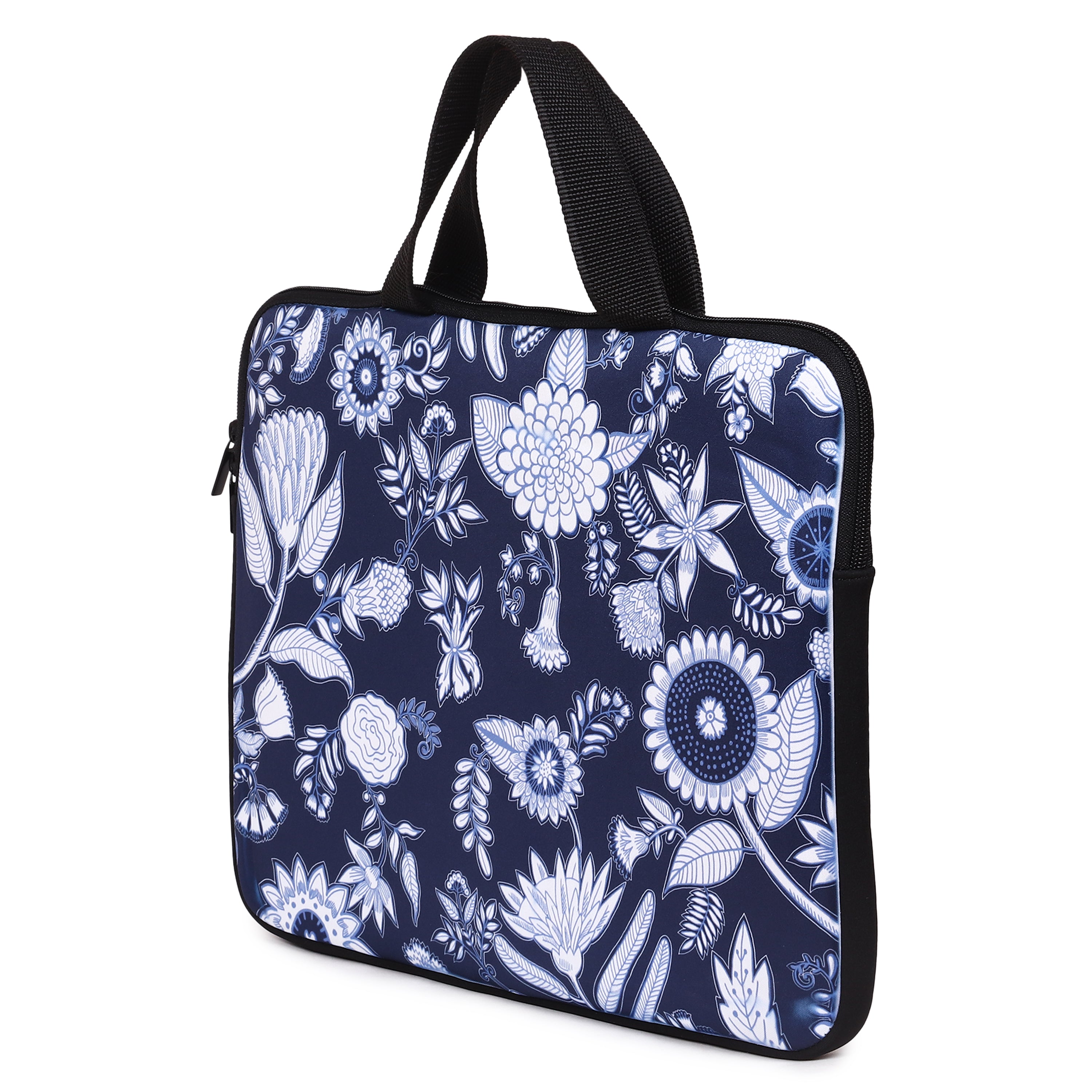 Laptop Sleeves - Blue Pottery Floral