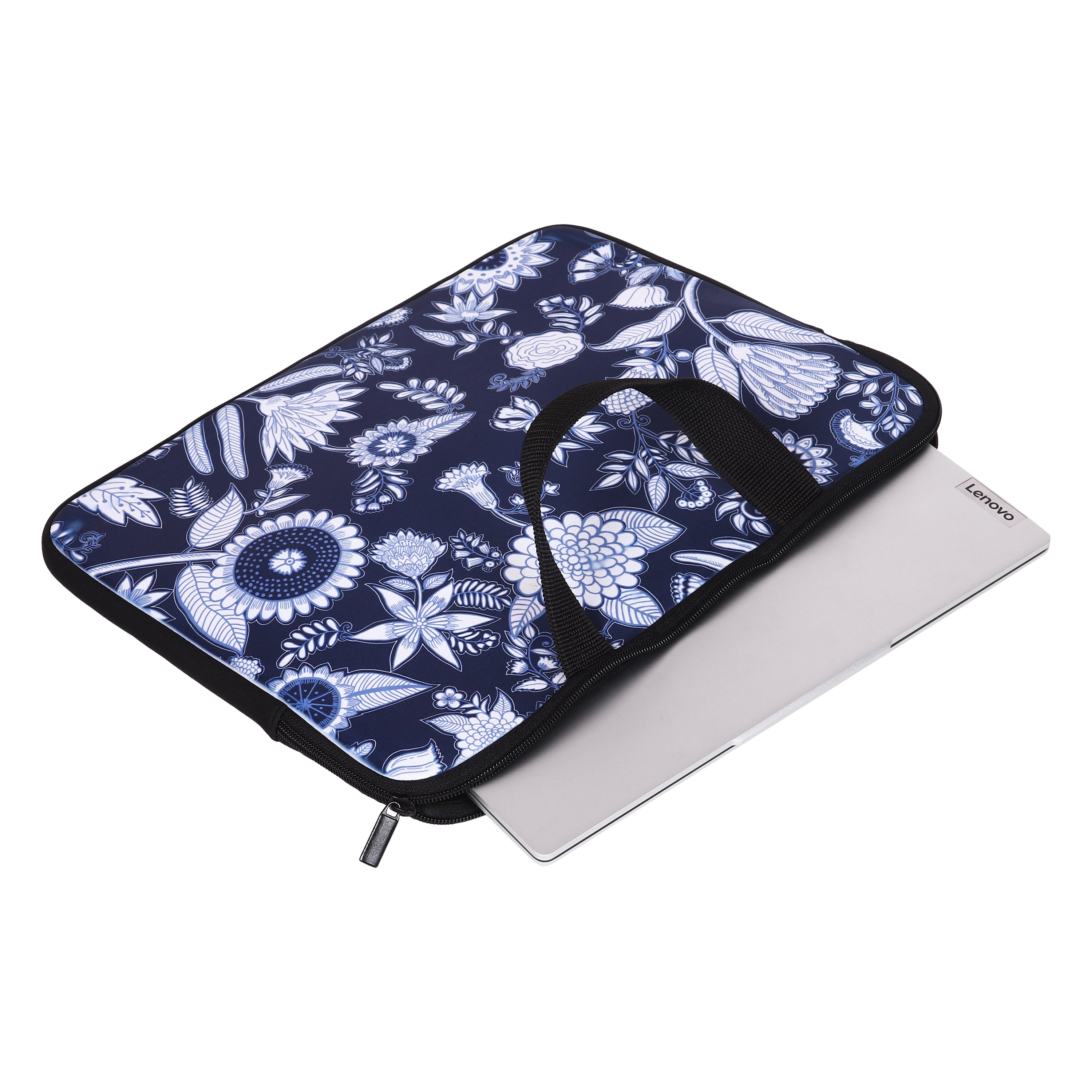 Laptop Sleeves - Blue Pottery Floral