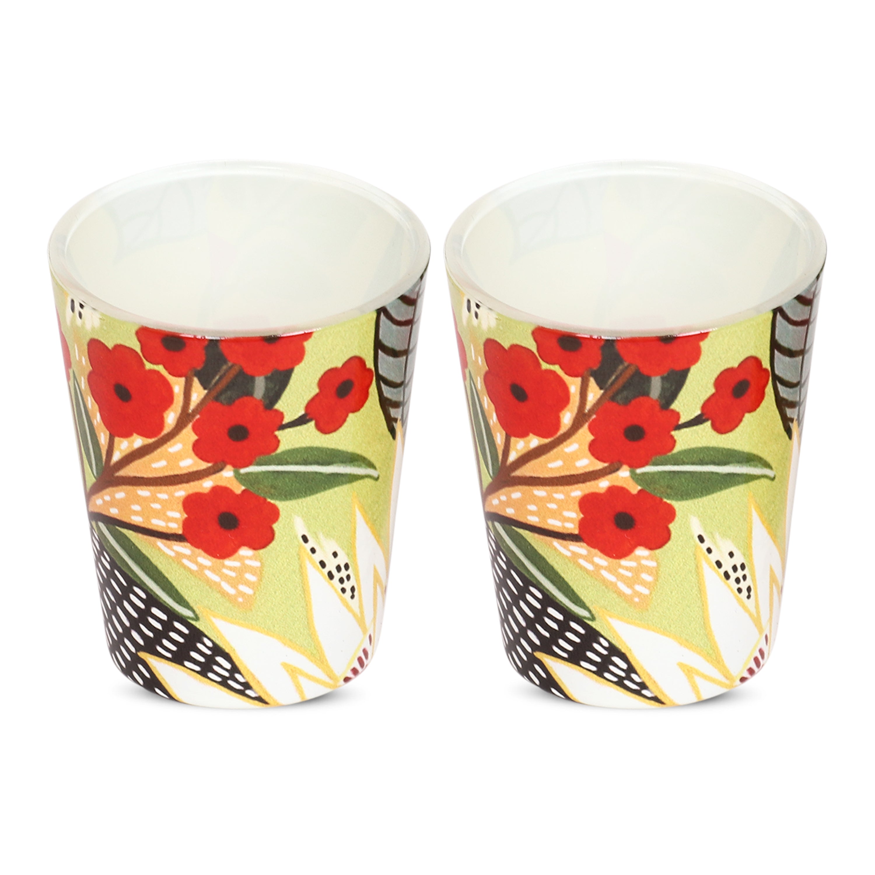 Glass Shot Glasses - Tropical Paradise