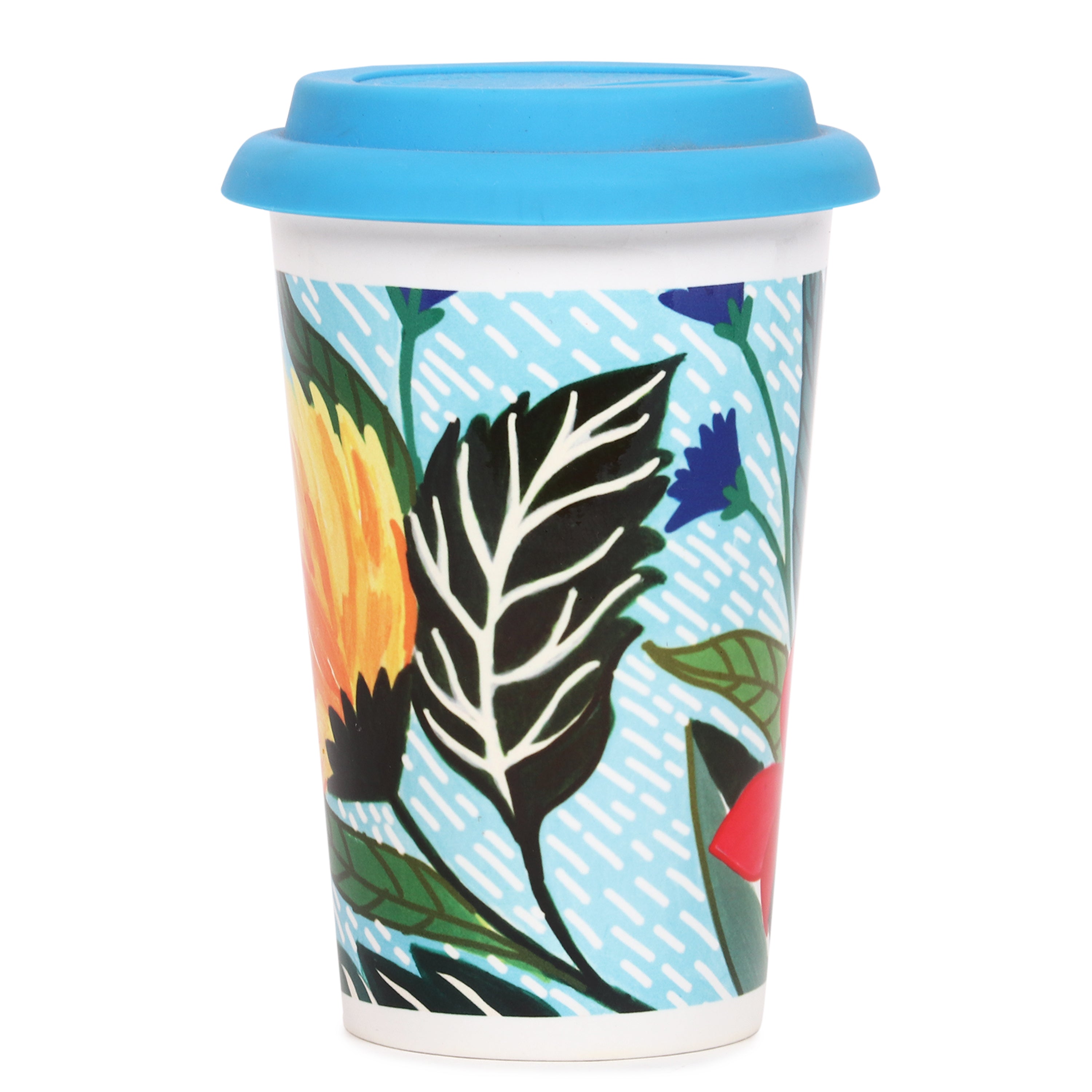 Cafe Mug - Floral Fantasy