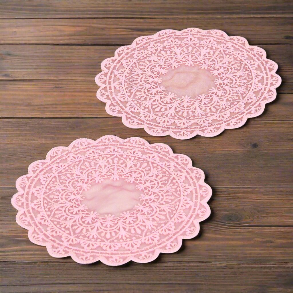 French Doilies - Classic Soft Pink