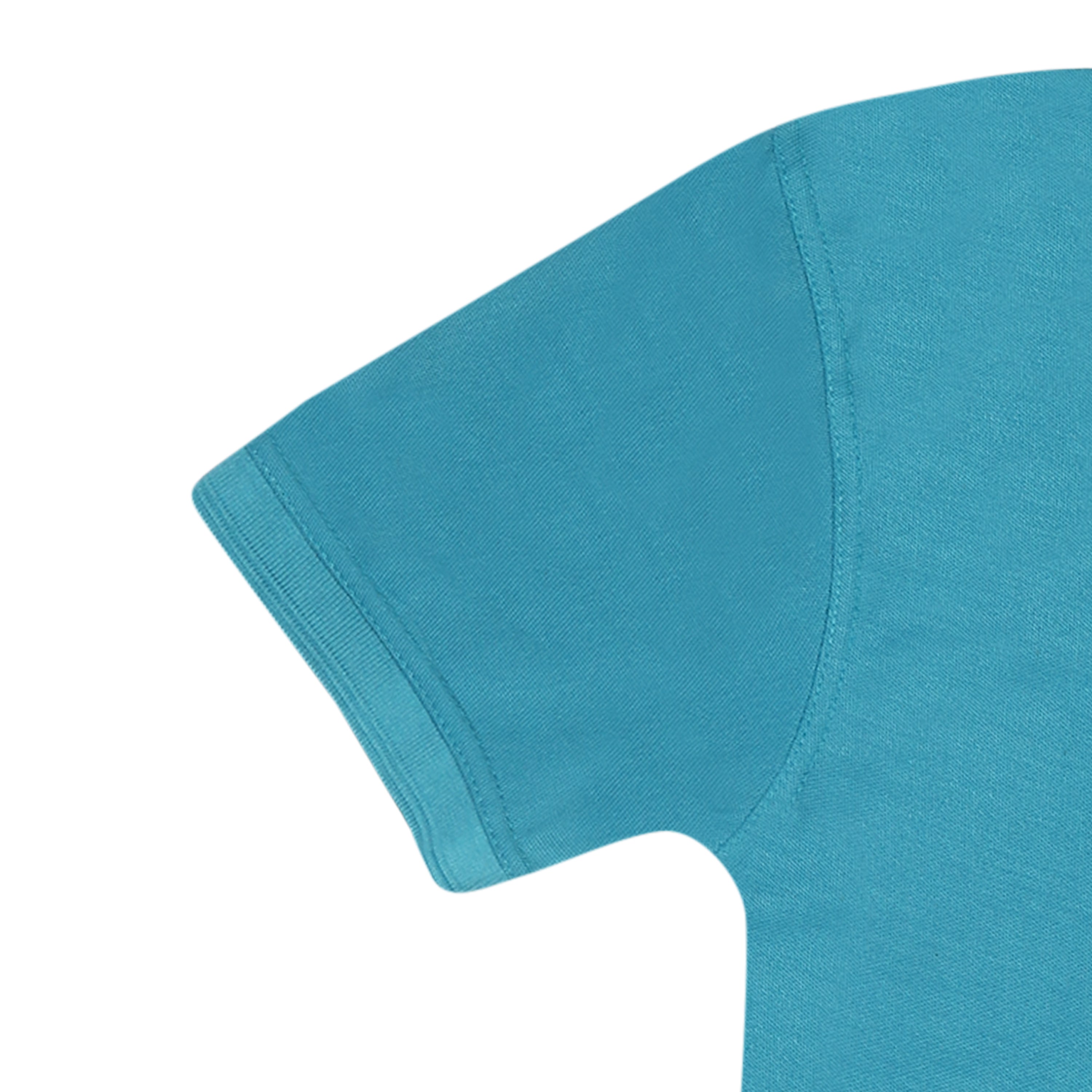 Polo T-Shirt - Aqua Blue